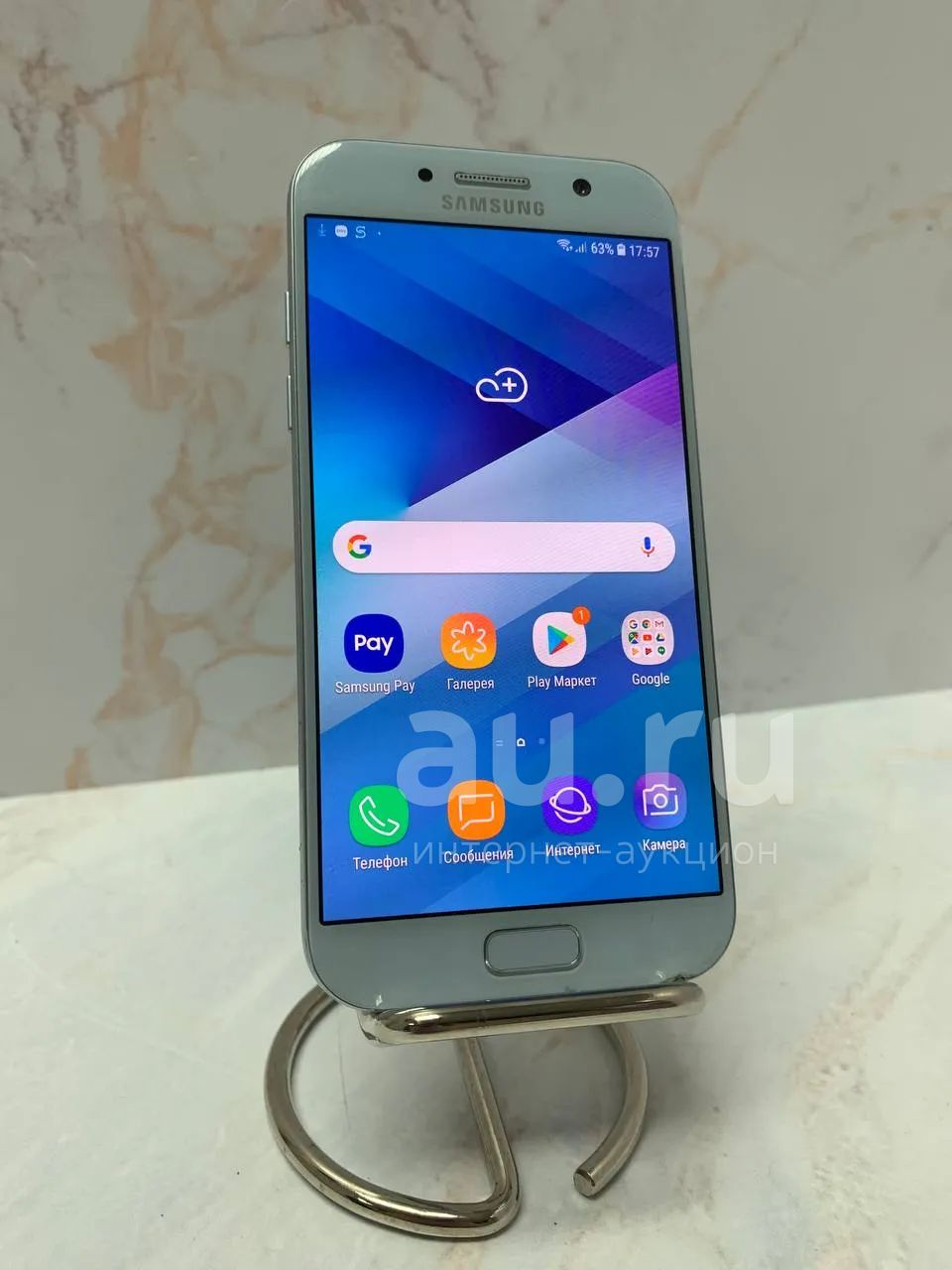 Смартфон Samsung Galaxy A5 3/32 ГБ (47523) — купить в Красноярске.  Состояние: Б/у. Смартфоны на интернет-аукционе Au.ru