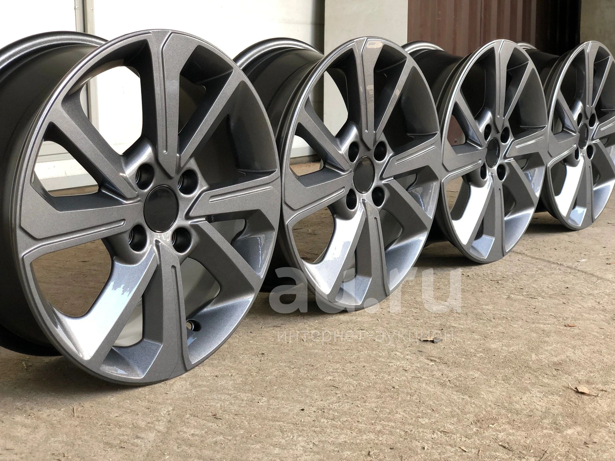 Литые диски на 15 4х100 Khomen KHW1501 G-Silver — купить в Красноярске ...