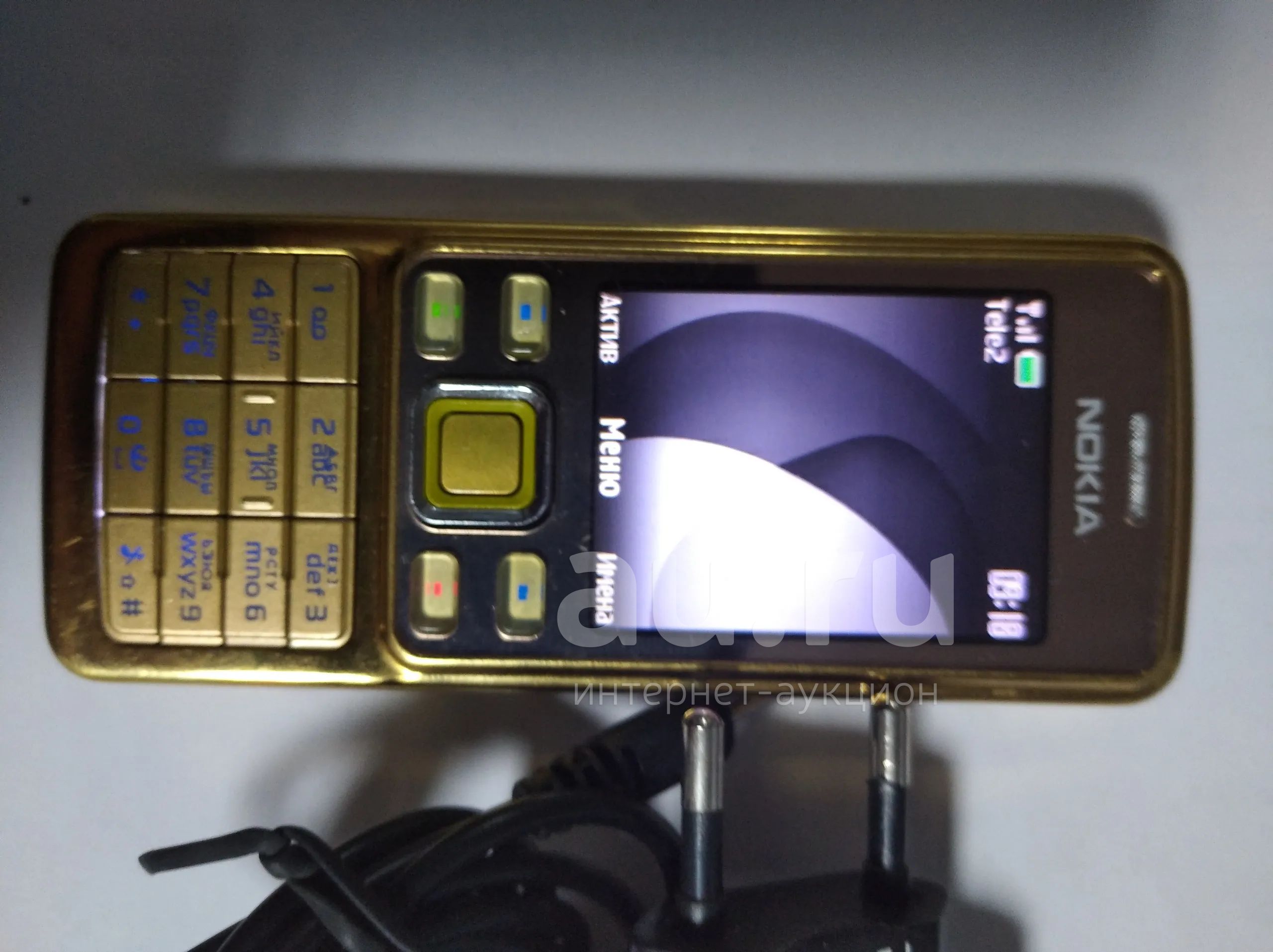Nokia 6300! Золотая! Оригинал! — купить в Красноярске. Состояние: Б/у.  Кнопочные мобильные телефоны на интернет-аукционе Au.ru