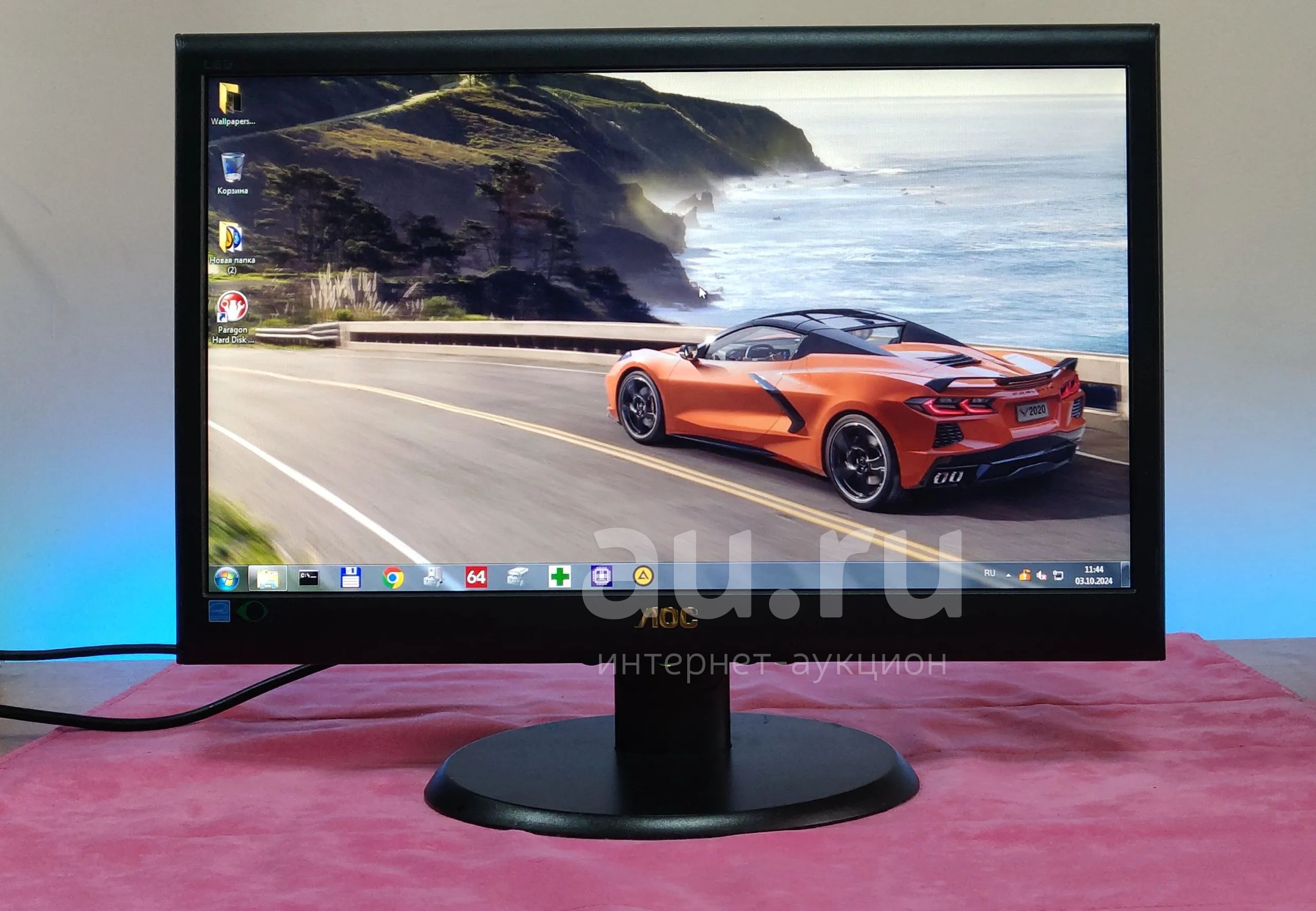 Монитор ЖК 18.5" AOC E950S/LCD/1366x768/D-Sub/DVI/звук — купить в ...