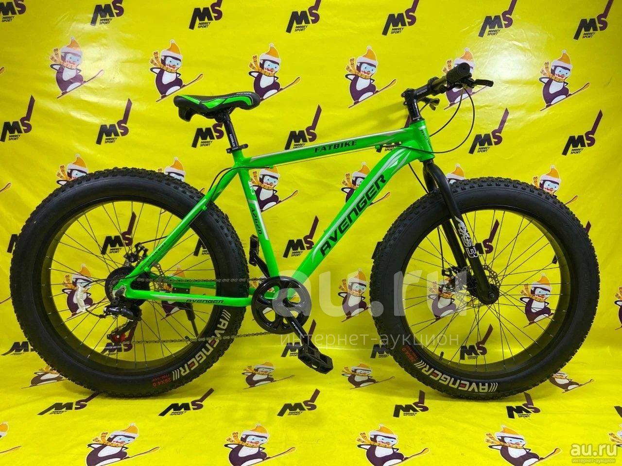 Велосипед Avenger fat bike a262d — купить в Красноярске. Состояние ...