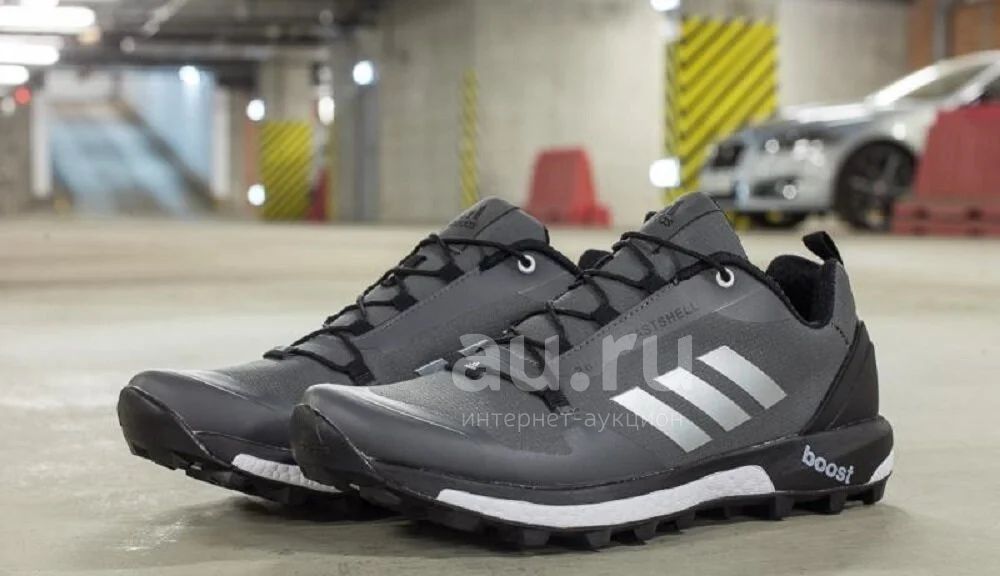 Кроссовки Adidas FastShell Boost gray арт 301002 — купить в Красноярске.  Состояние: Новое. Кеды, кроссовки, слипоны на интернет-аукционе Au.ru