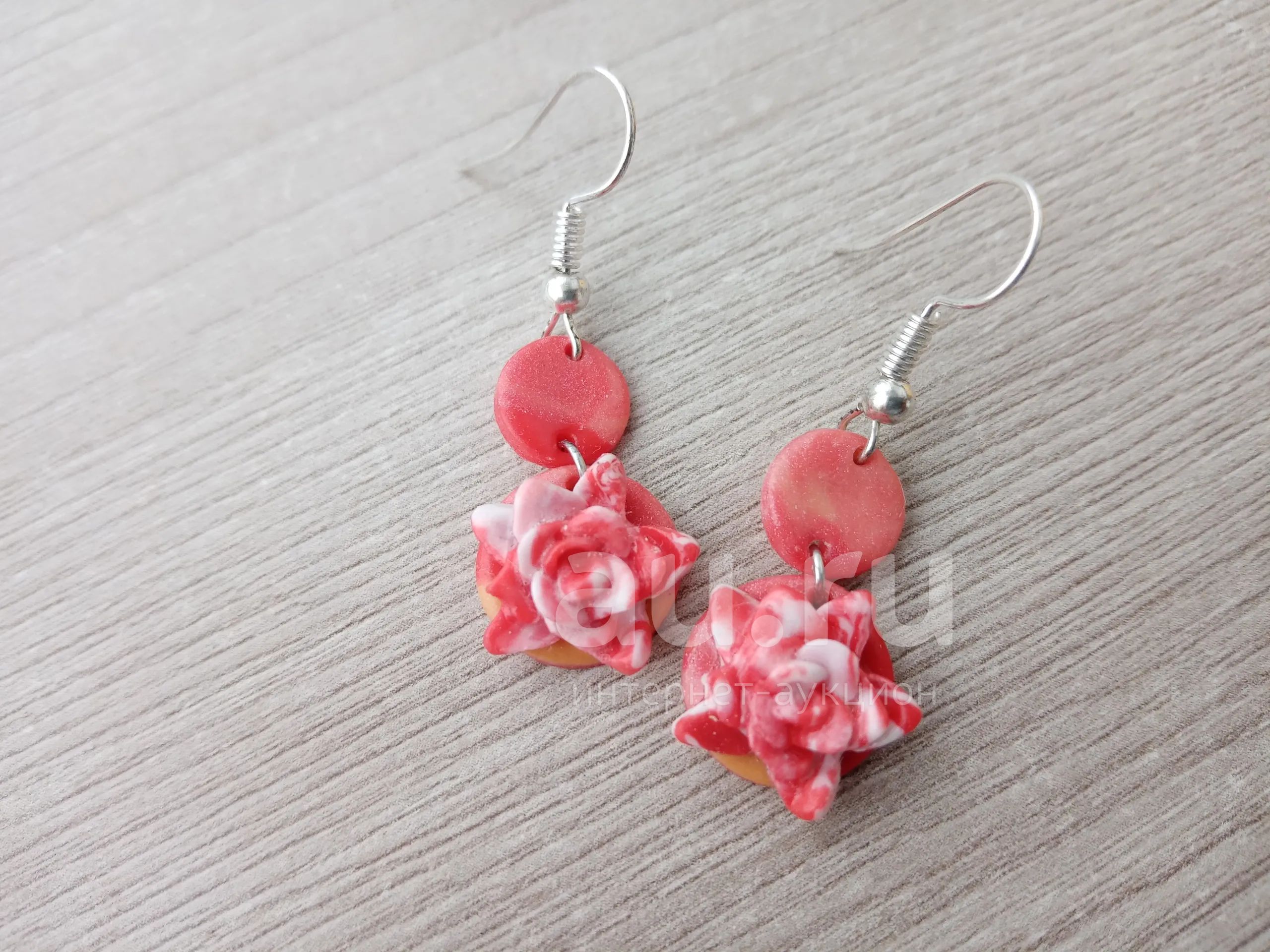 Серьги из полимерной глины