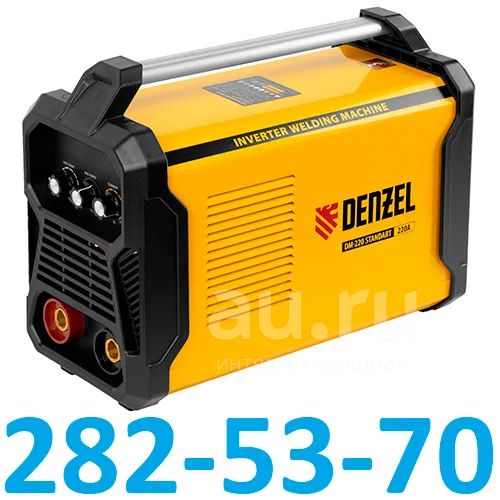 Сварочный аппарат инверторный Denzel DM-220 Standart (220 А) | Гарантия ...