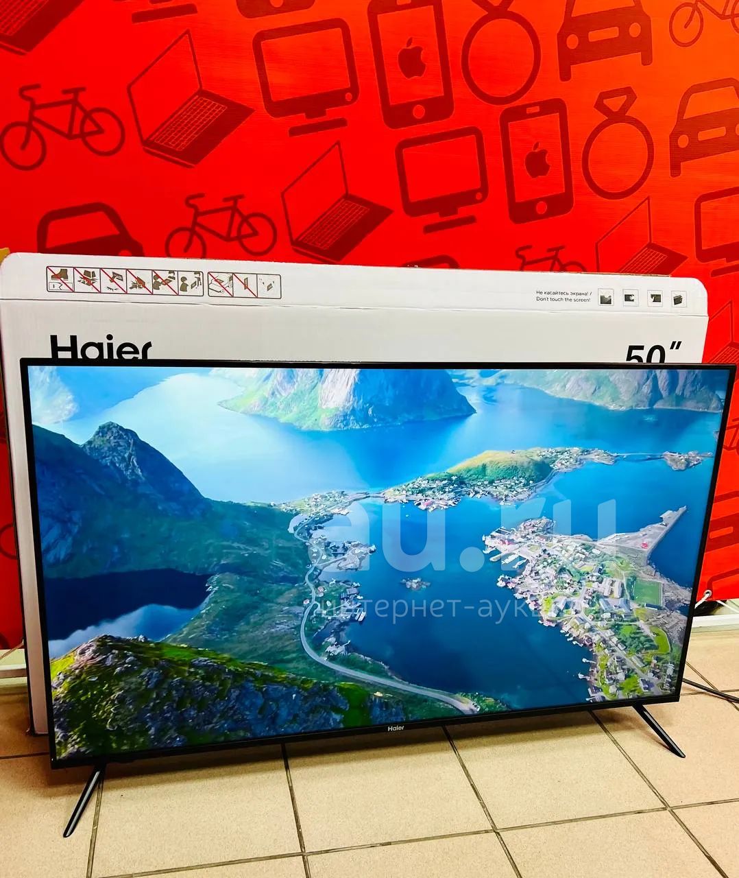 Телевизор Haier 50 SMART TV 4к android(51627) — купить в Красноярске ...