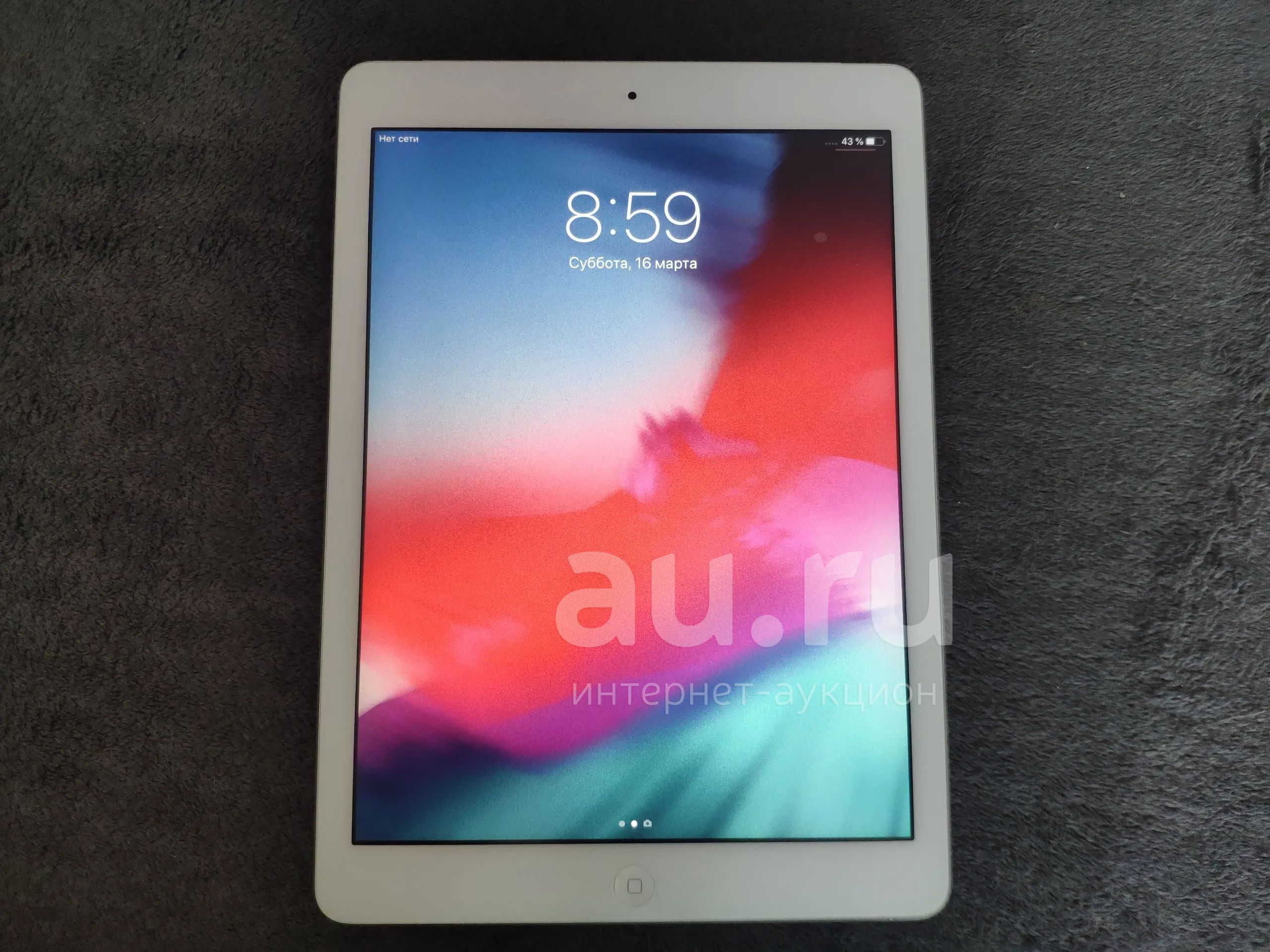 iPad Air A1475 (32GB, WiFi, SIM) — купить в Красноярске. Состояние: Б/у.  Планшеты на интернет-аукционе Au.ru