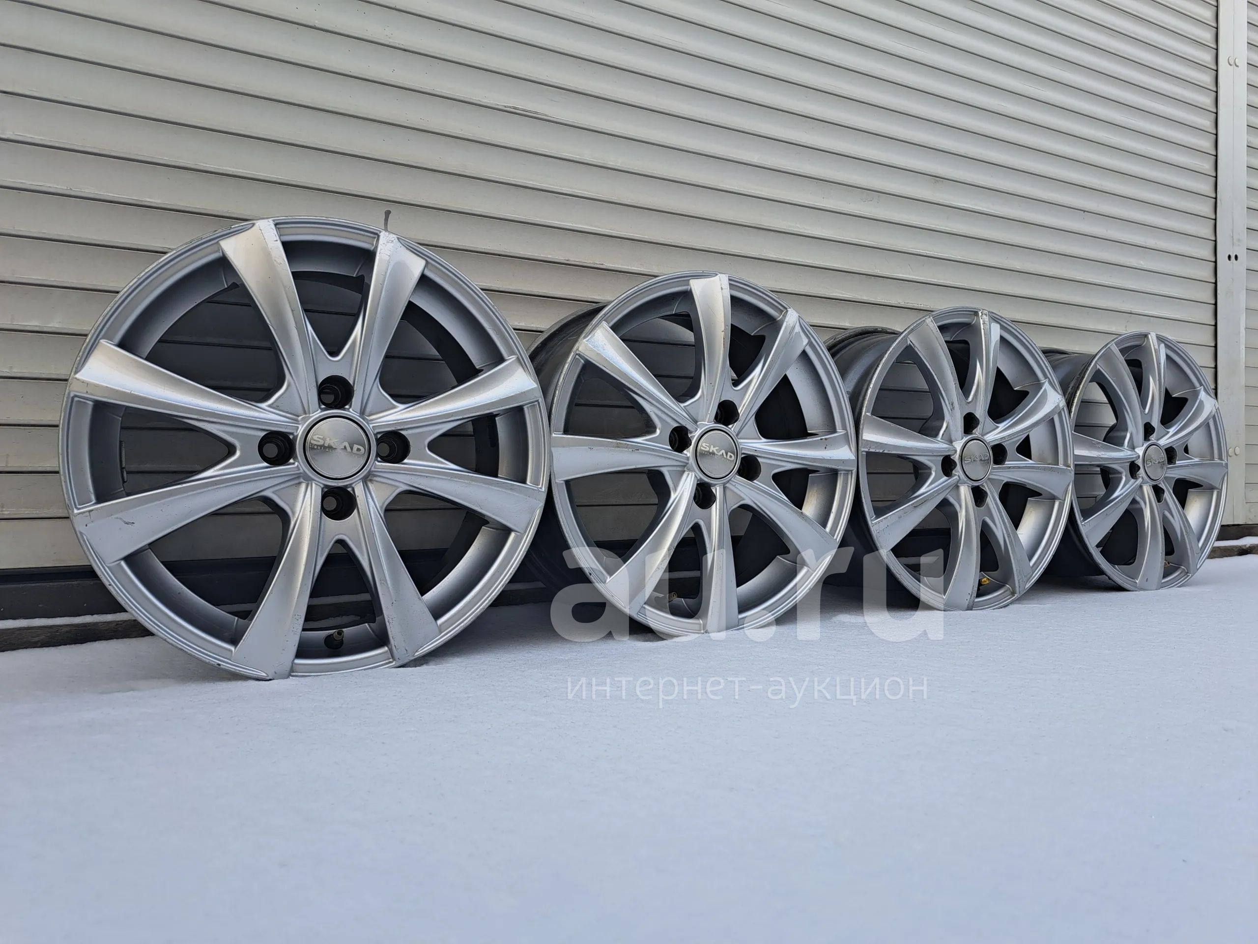 Комплект Оригинальных Литых дисков SKAD (Скад) Wheels 4х100 R-15 ...