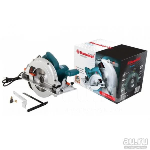Пила эл. циркулярная HAMMER FLEX CRP1800D 1.8кВт 4500об/мин 210*30мм ...