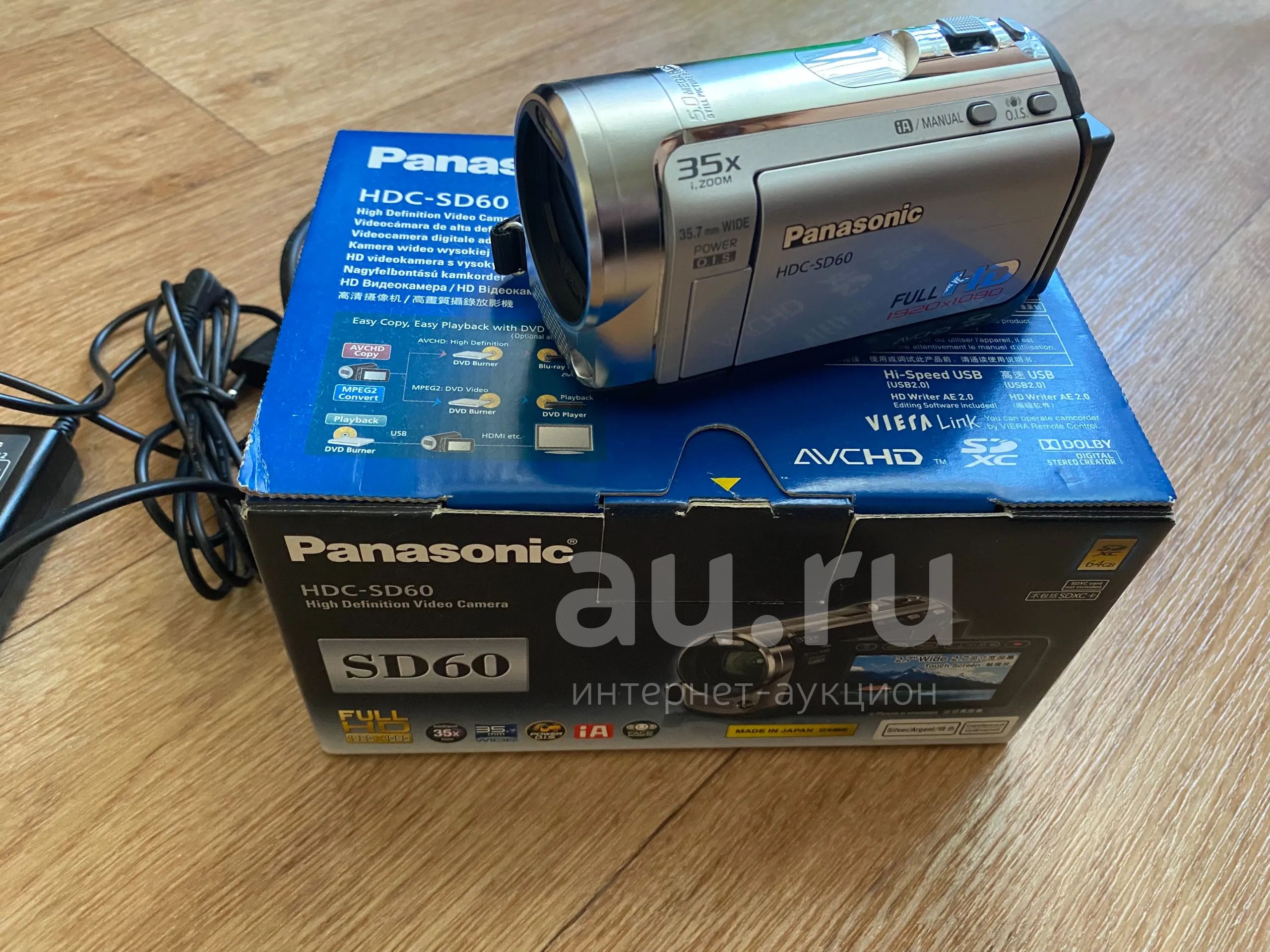 Видеокамера Panasonic HDC-SD60 — купить в Красноярске. Состояние: Б/у.  Видеокамеры на интернет-аукционе Au.ru