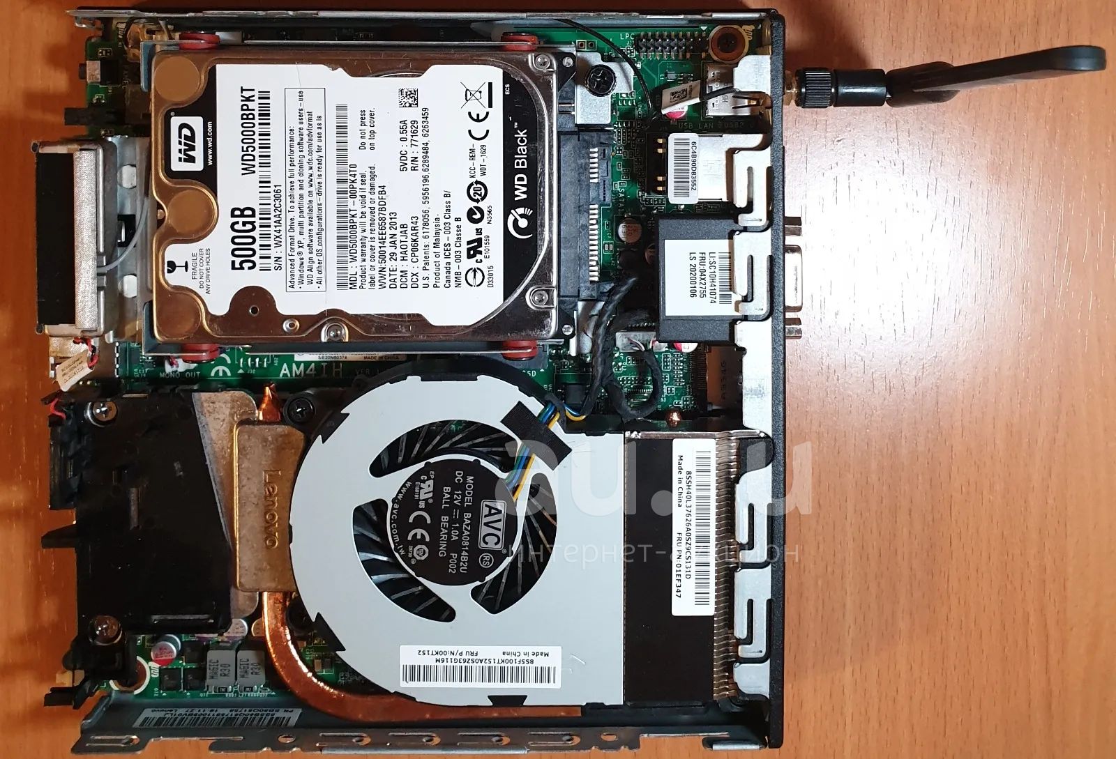 Неттоп Lenovo ThinkCentre M715 Tiny (2nd Gen) AMD Ryzen 3 2200G ...