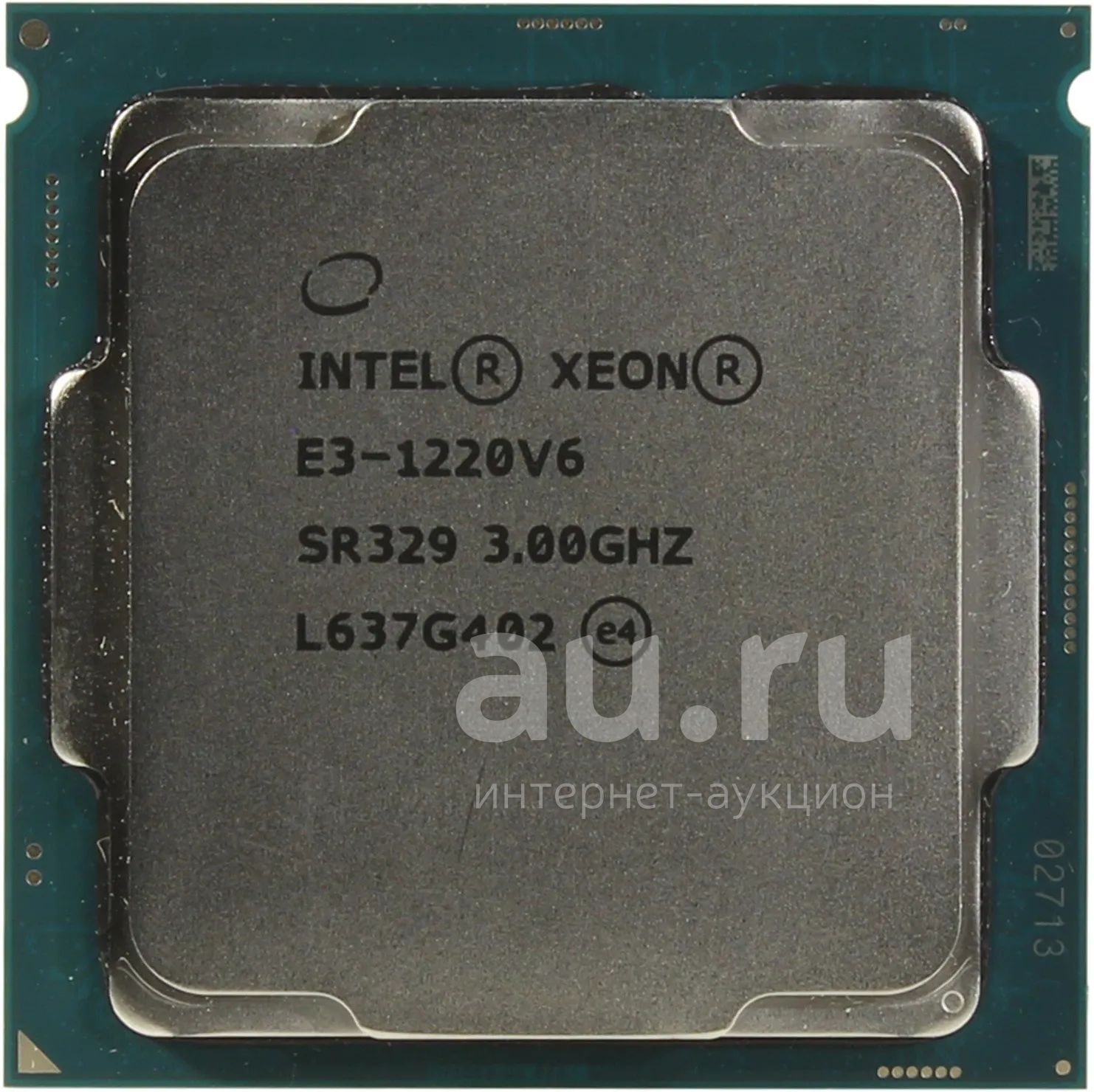 Процессор Intel Xeon E3-1220 v6 аналог i5-7400 без графики ( 4 Ядра 4 ...