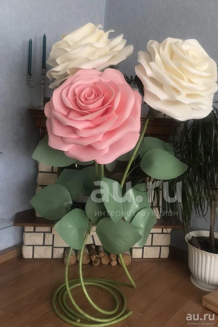 Ростовая роза из изолона
