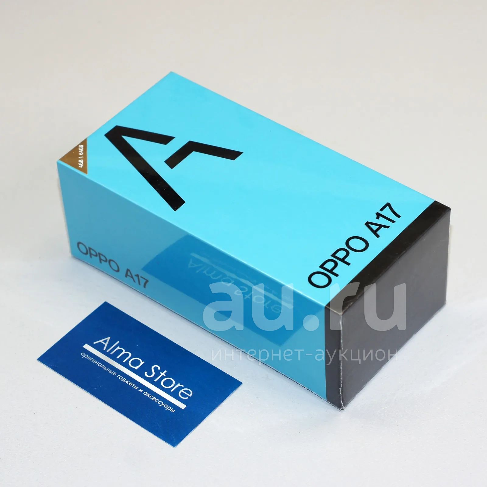 [Новый] Смартфон Oppo A17 | 4/64 ГБ Blue | CPH2477 | Ростест | Синий ...
