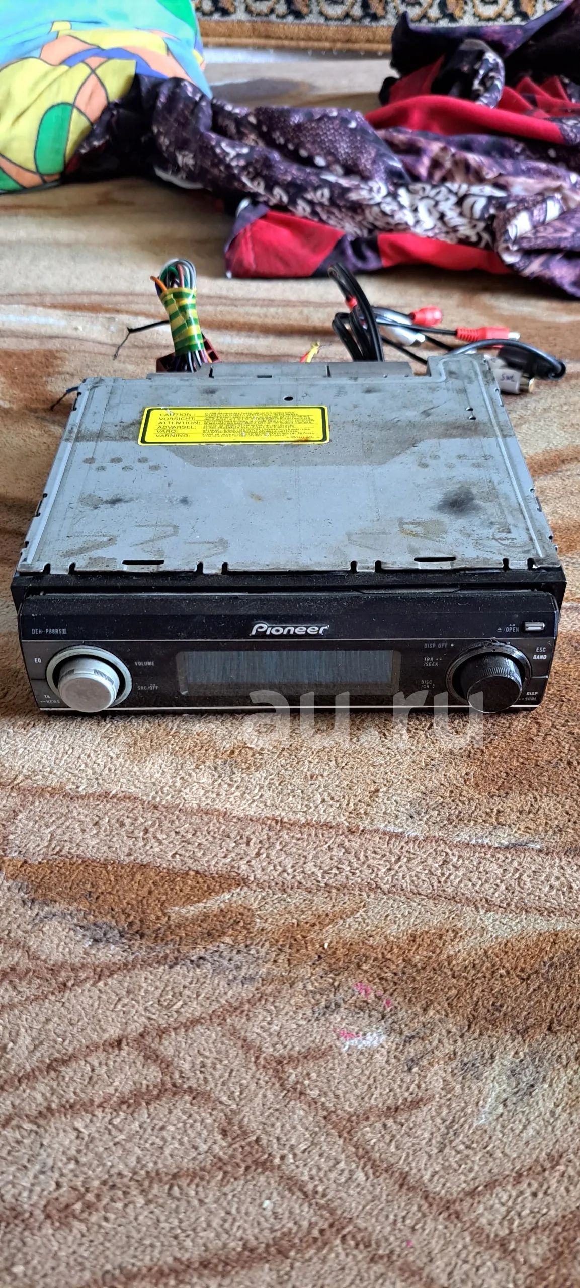 продам Процессорную магнитолу Pioneer DEH-P88RS 2 — купить в Красноярске.  Состояние: Б/у (полностью исправно). Автомагнитолы на интернет-аукционе  Au.ru