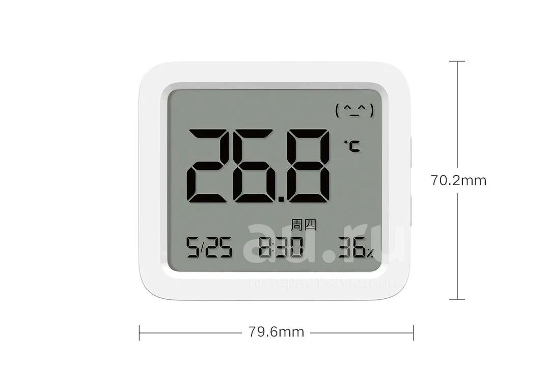 Датчик температуры и влажности Xiaomi Mi Temperature and Humidity ...