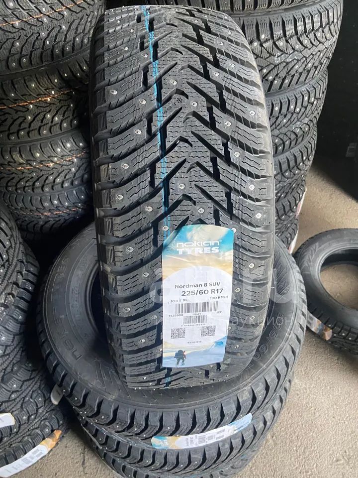 Зимняя резина 215/60 R-16 " Nokian Nordman 8 " шип НОВАЯ — купить в ...