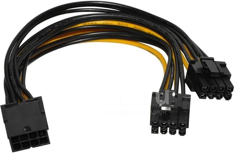 Переходник адаптер питания для видеокарт 8 PIN на 2 x 8 PIN (2 + 6 PIN ...