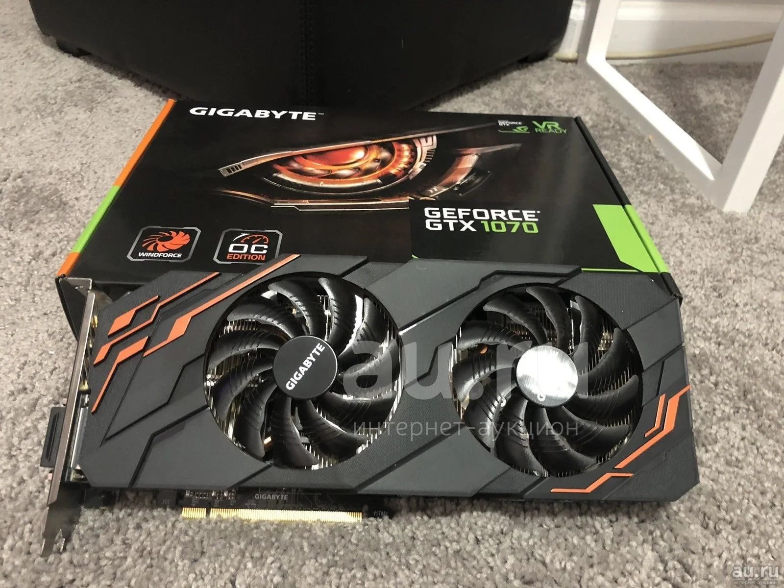 GigaByte GeForce GTX 1070 WindForce 8GB — купить в Красноярске ...