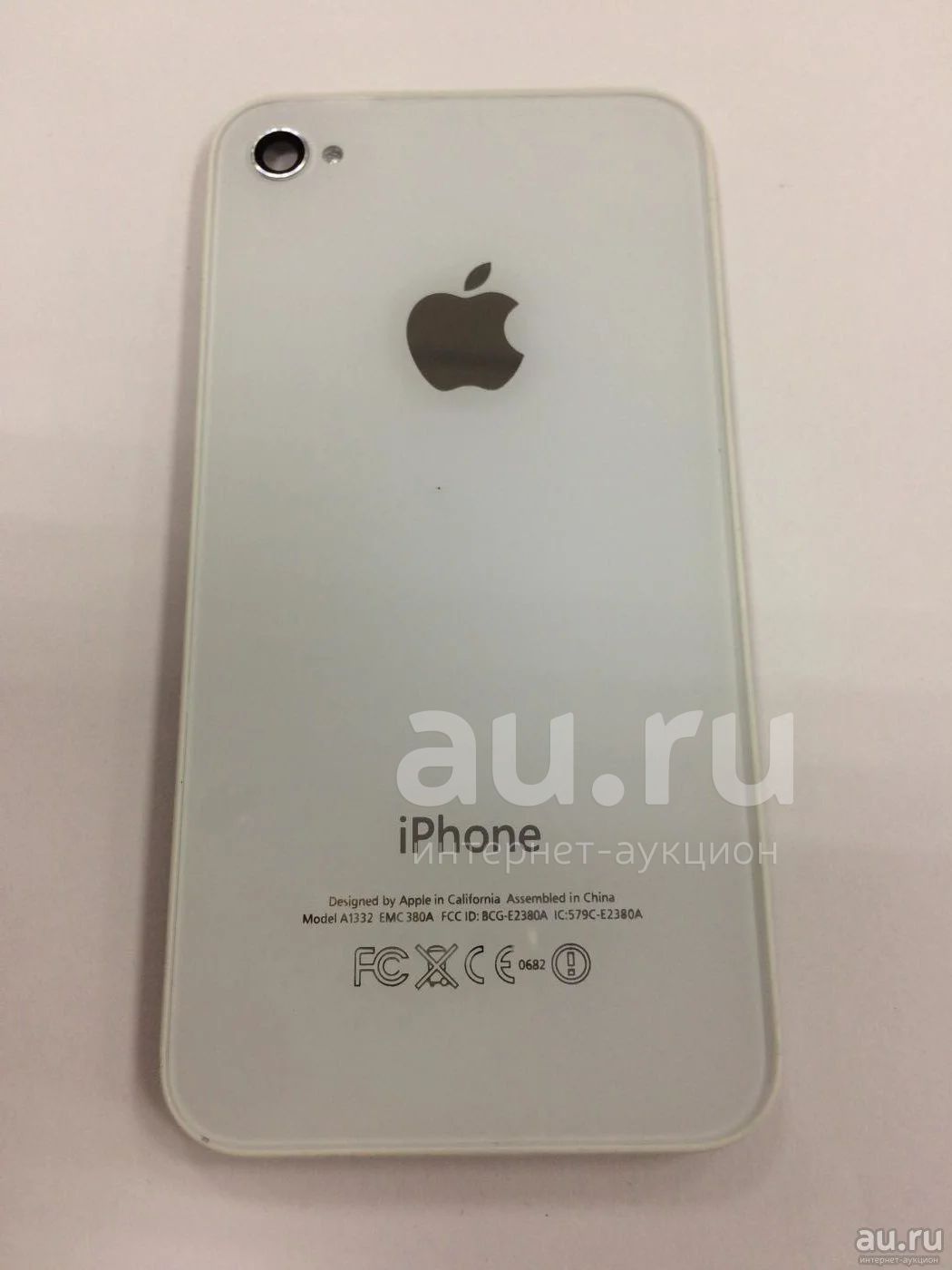 Задняя крышка (Корпус) iPhone 4 Белая р — купить в Красноярске. Состояние:  Новое. Корпуса, клавиатуры, кнопки на интернет-аукционе Au.ru