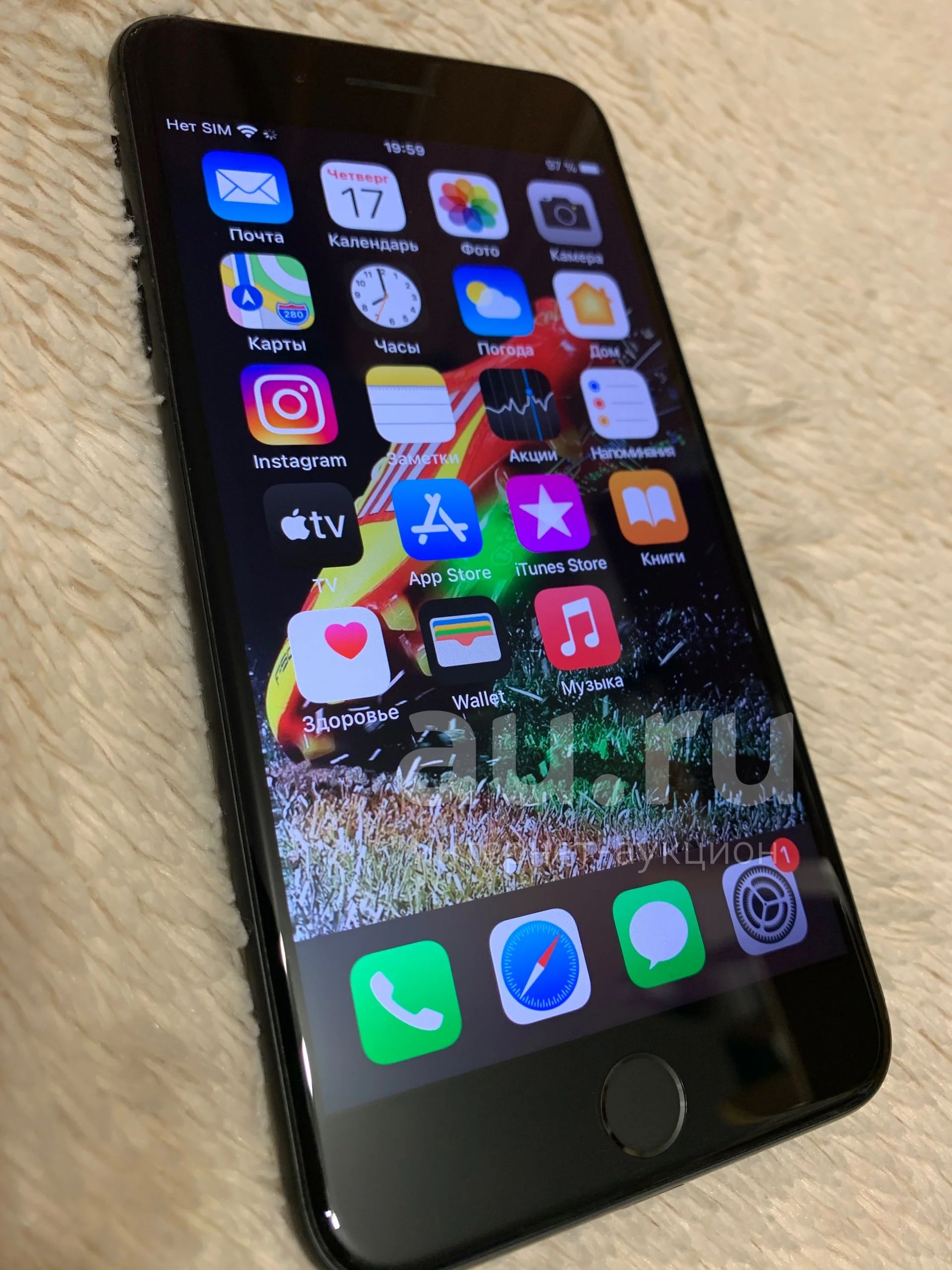 Apple iPhone 7 Plus 256 Gb РСТ — купить в Красноярске. Состояние: Б/у.  Смартфоны на интернет-аукционе Au.ru