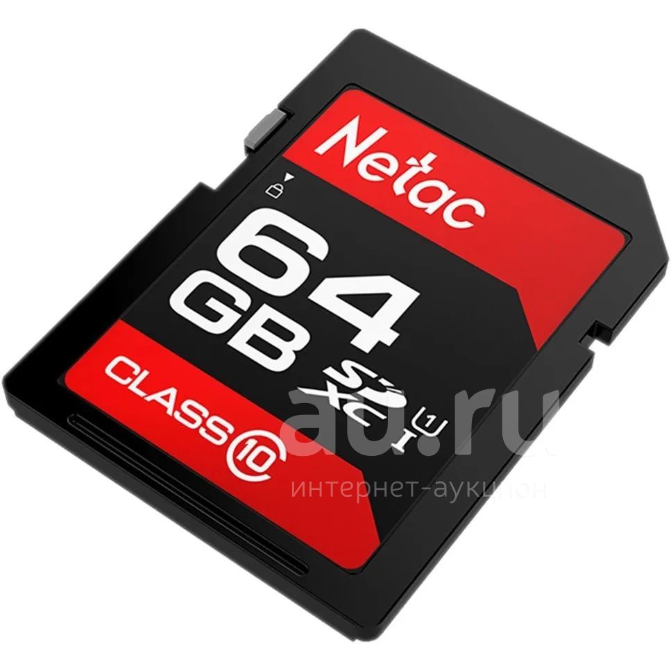 Карта памяти MicroSD 64 GB Netac (Class 10) — купить в Красноярске ...
