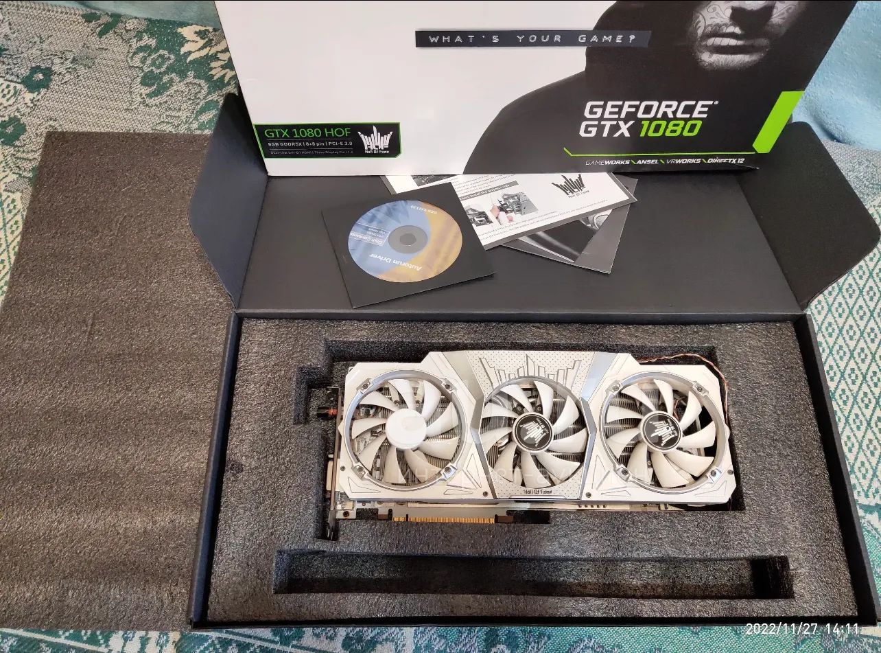 Gtx 1080 hof hot sale