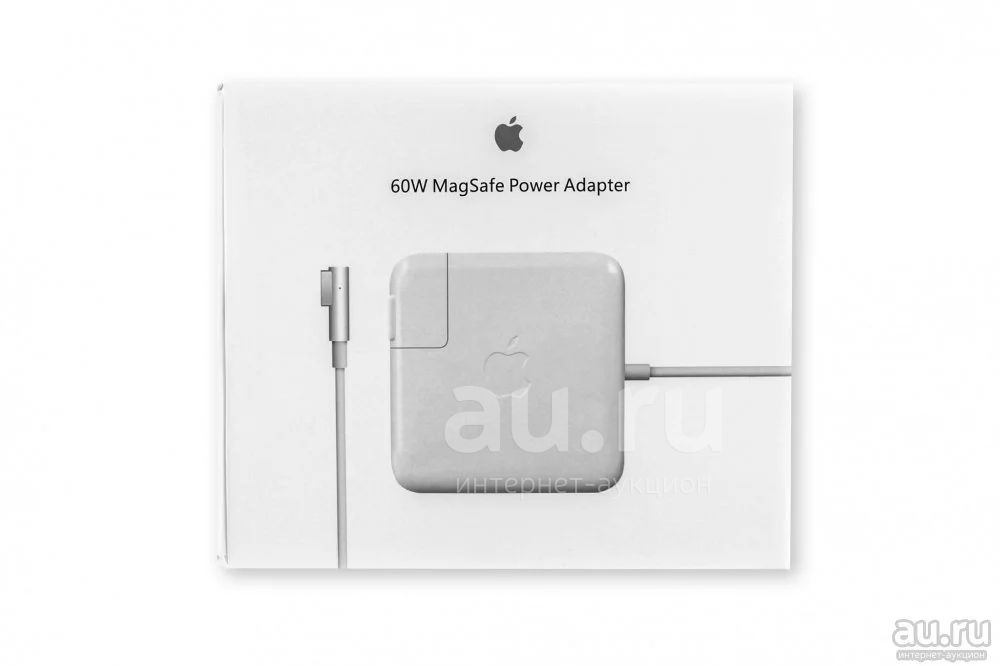 Блок питания MagSafe 60W Оригинал яблоко (MacBook) без упаковки Белый ...