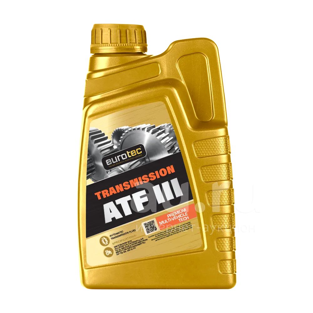 Масло для коробок передач EUROTEC ATF III 1 lt — купить в Красноярске ...