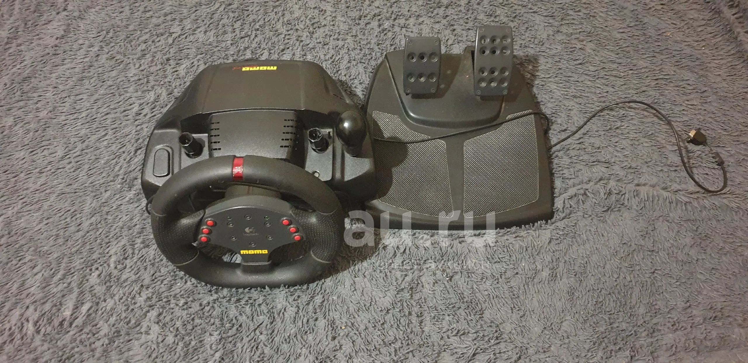 Игровой руль logitech Momo racing мод 600 градусов — купить в ...