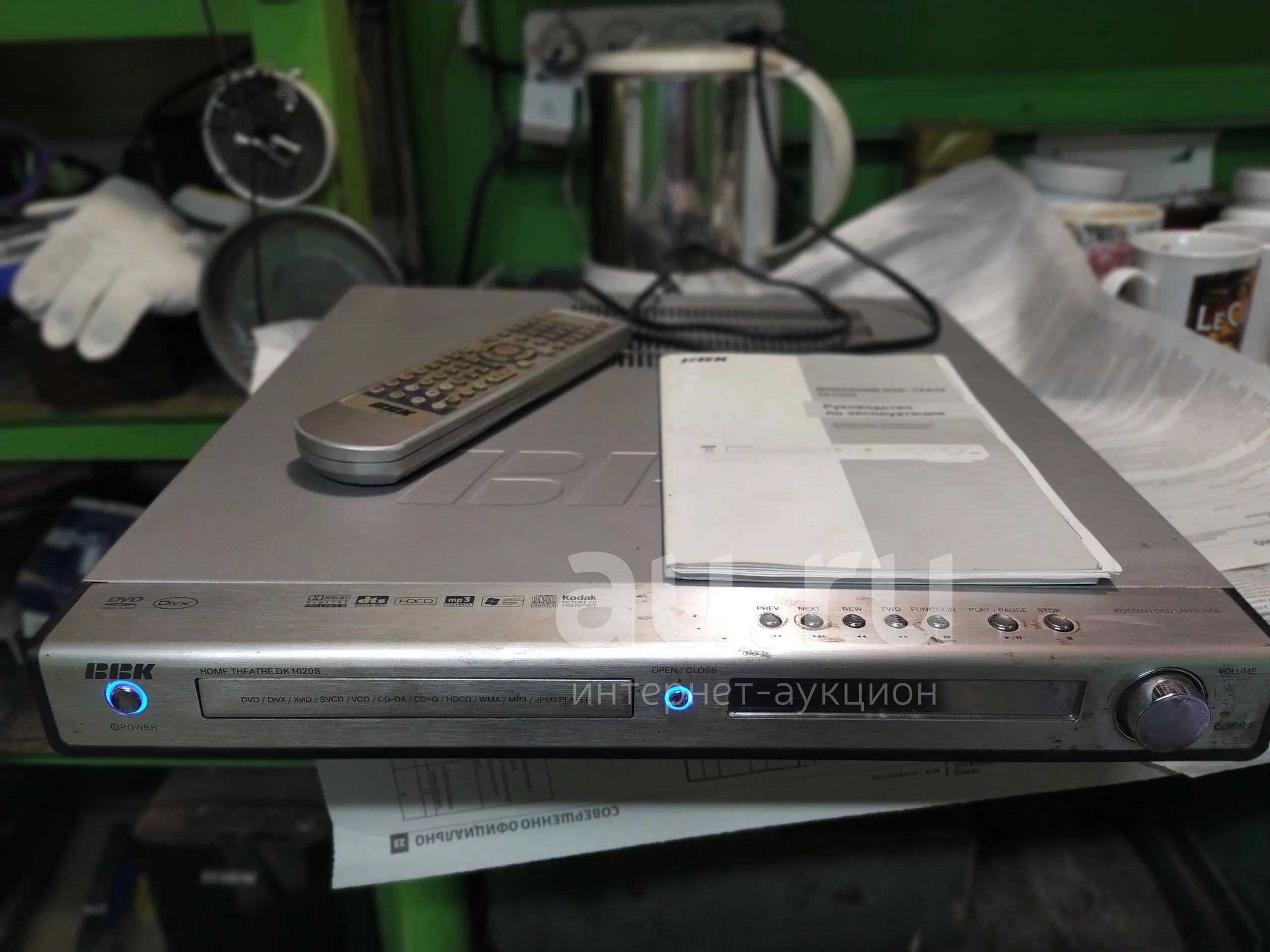 Домашний DVD театр BBK DK1020S — купить в Красноярске. Состояние: Б/у ...