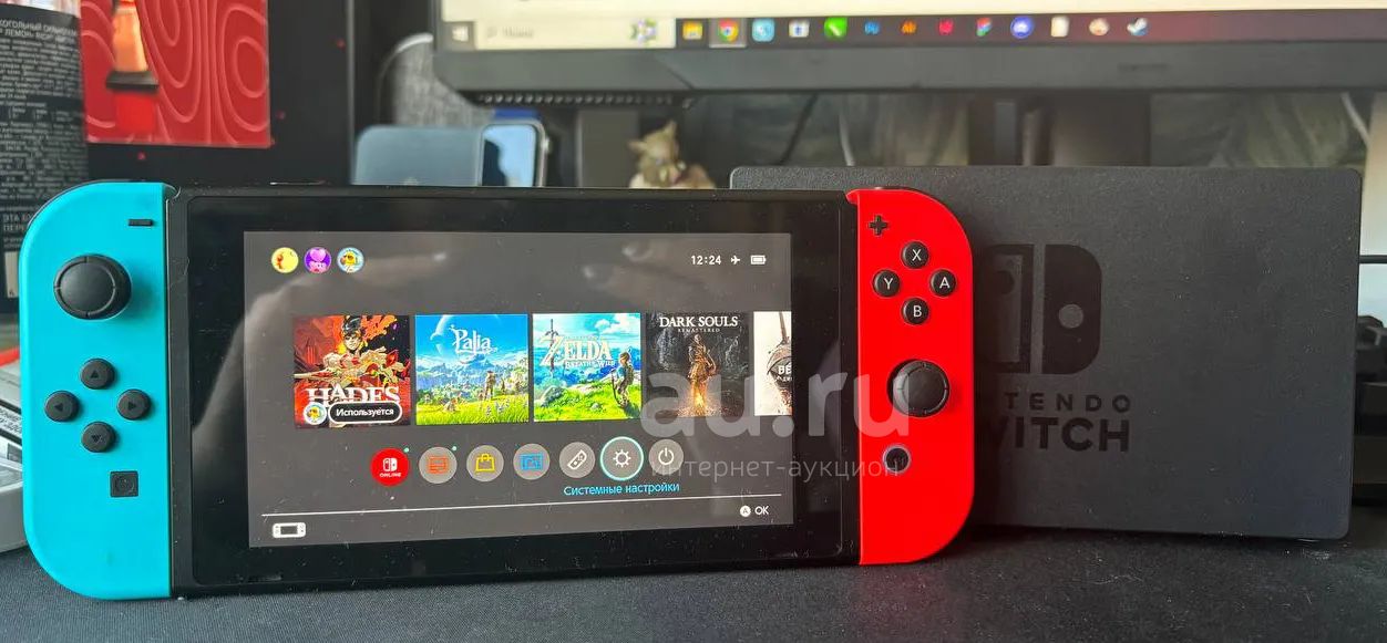 Игровая приставка Nintendo switch rev.2 — купить в Красноярске ...