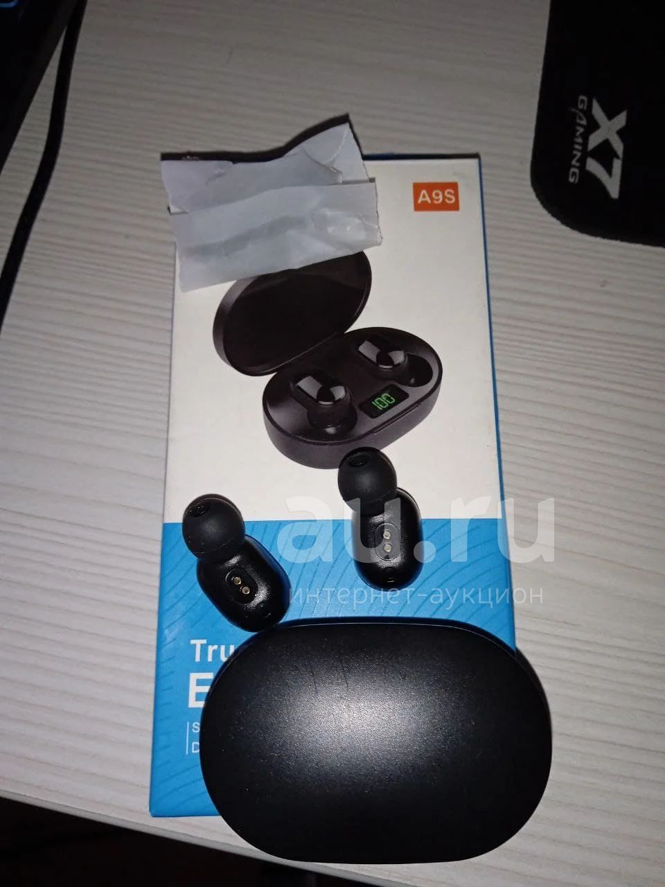 Беспроводные наушники + гарнитура True wireless earphones 2. Черные ...