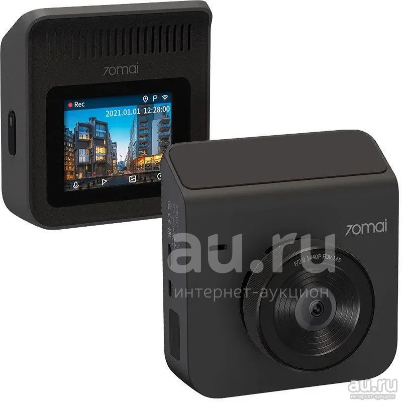 Видеорегистратор Xiaomi 70mai Dash Cam A400 (Gray) I Версия EU русский ...