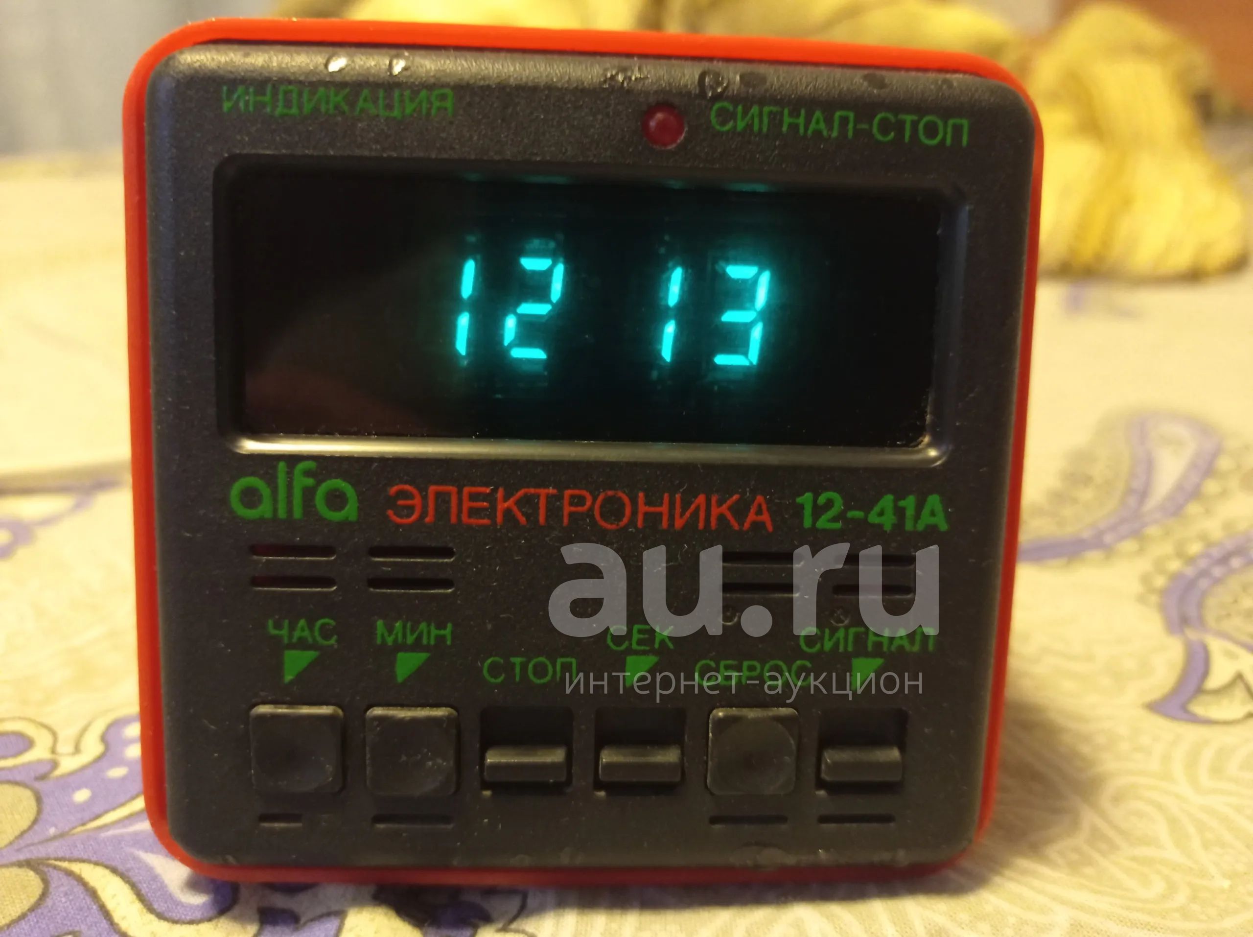 Alfa электроника часы электронные — купить в Красноярске. Состояние: Б ...