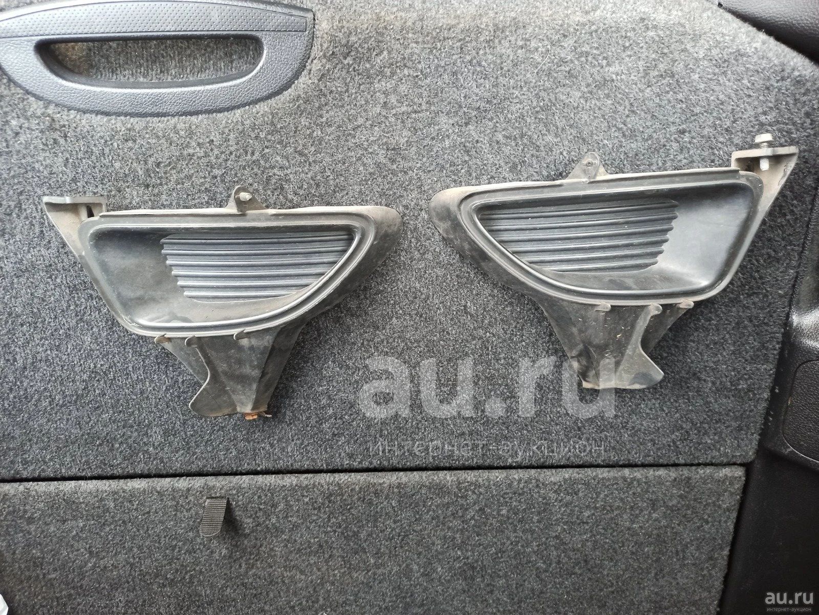 заглушки бампера переднего под туманки Toyota corolla nze121, тойота ...