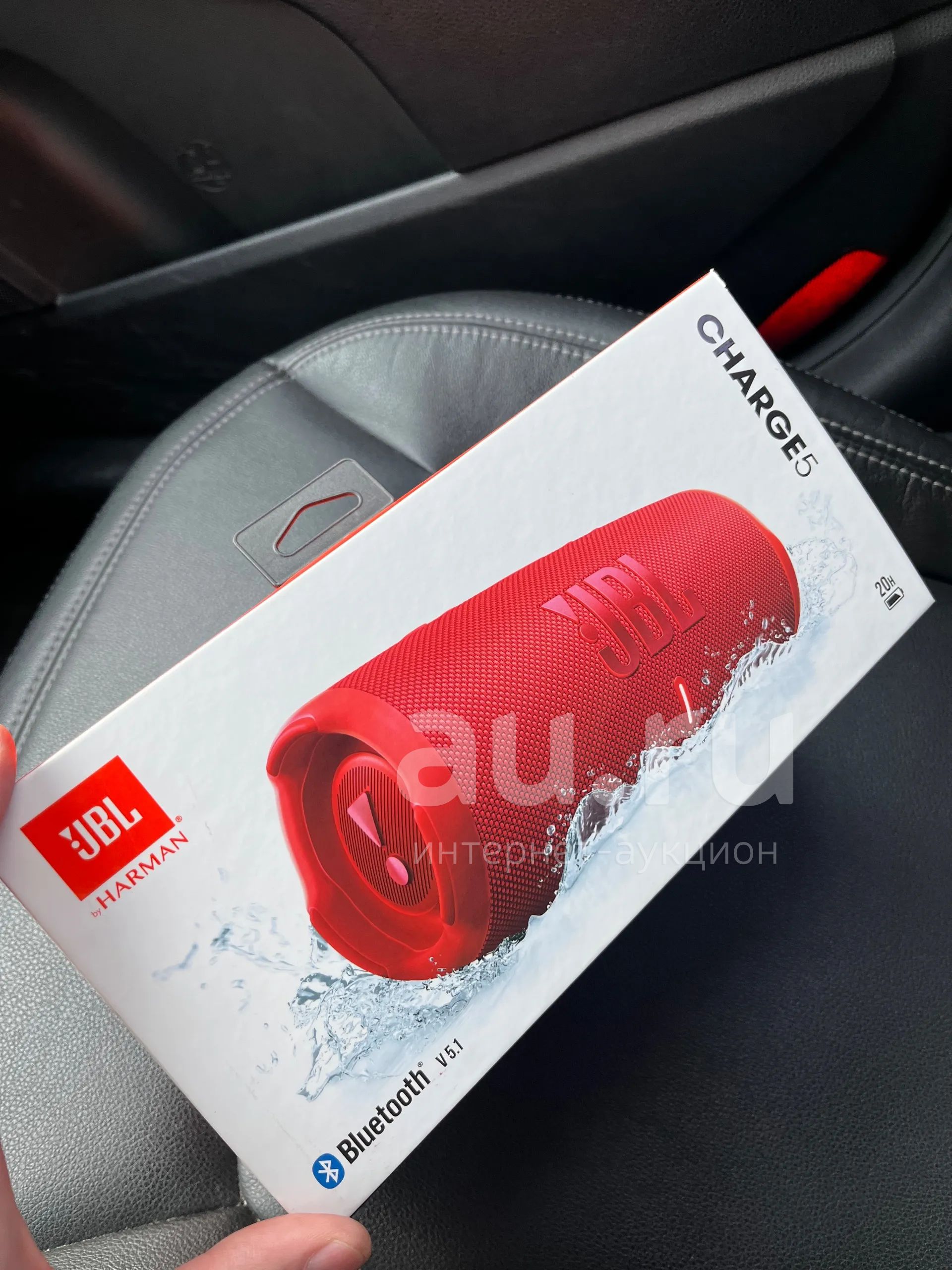 Портативная колонка JBL Charge 5, красная, новая, запакована, оригинал ...