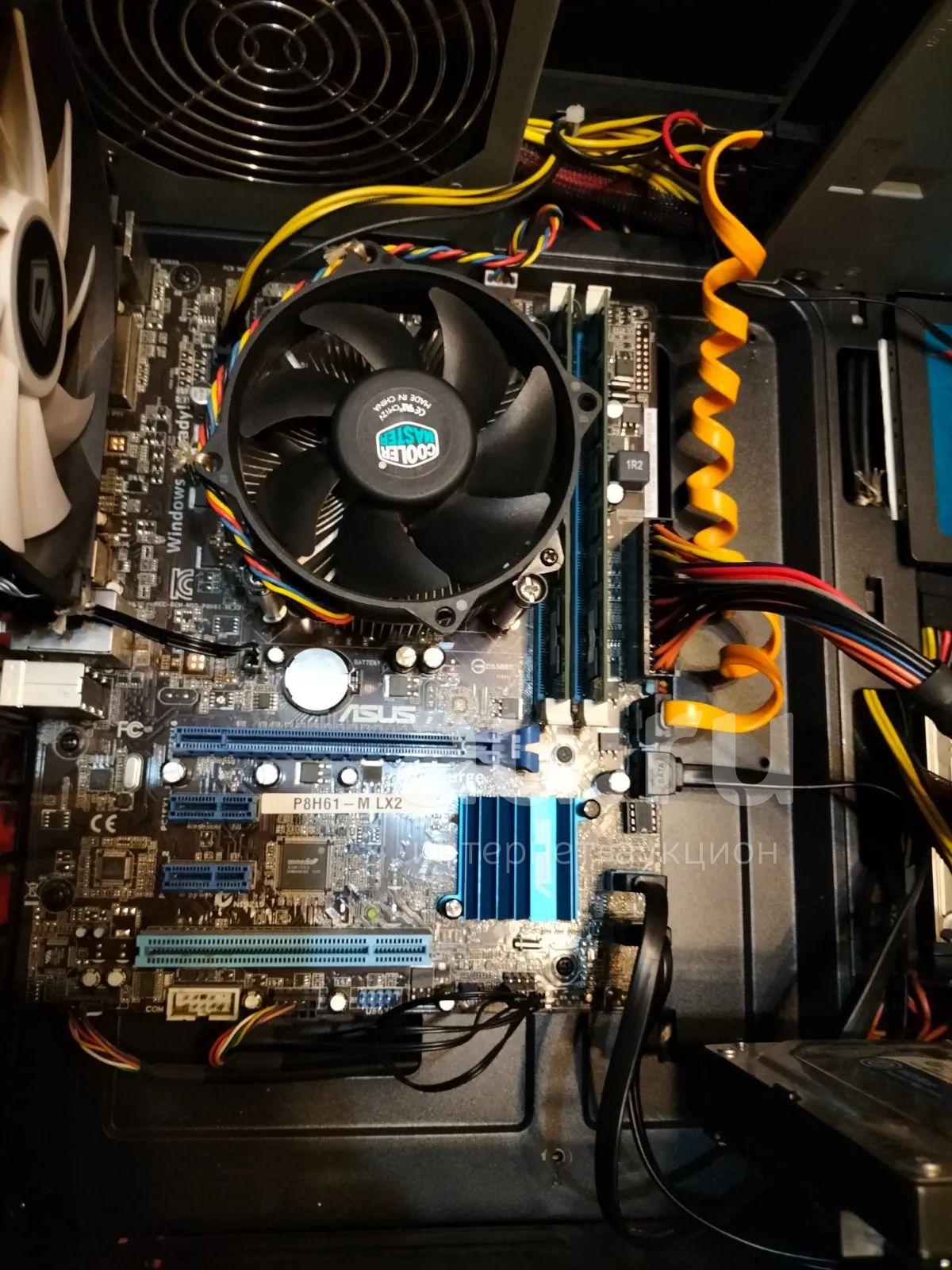 Комплект материнская плата Asus P8H61-M LX2 + процессор i5-3570S ...