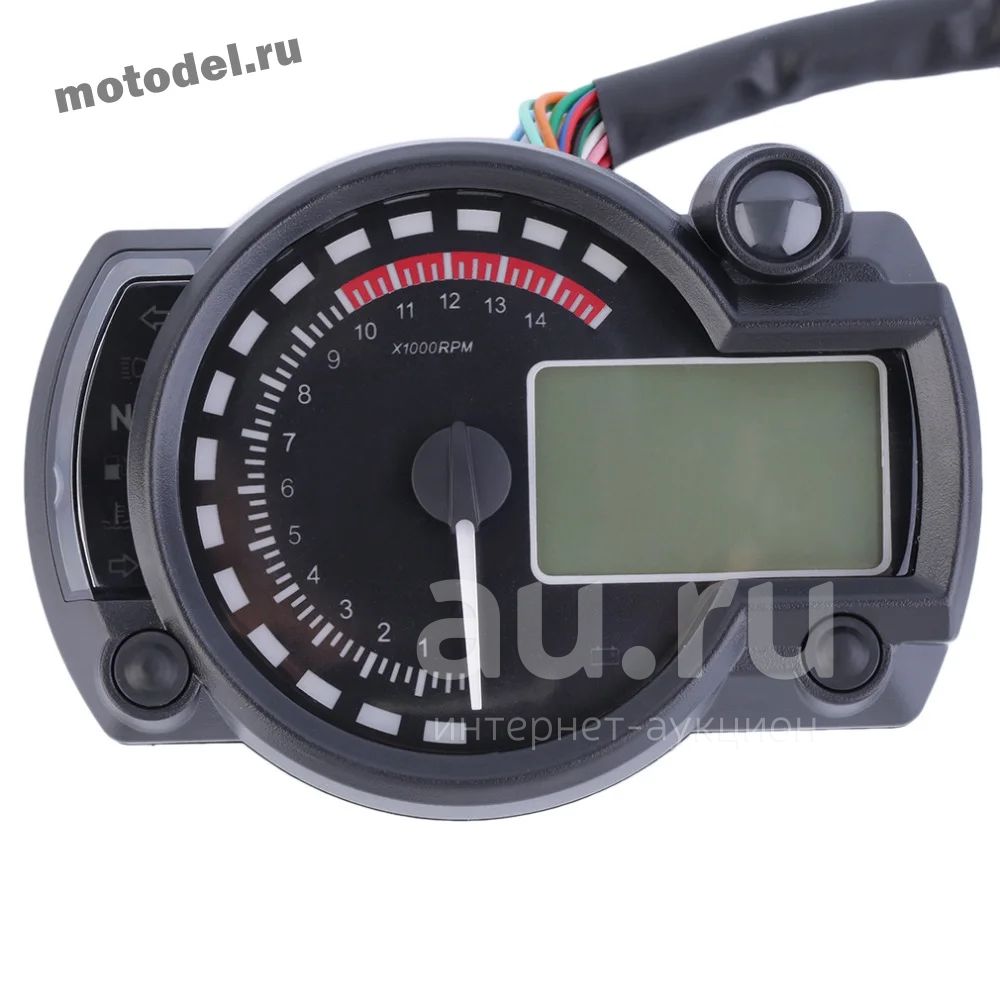 Приборная панель Koso SS182 для мотоцикла, квадроцикла, универсальная ...