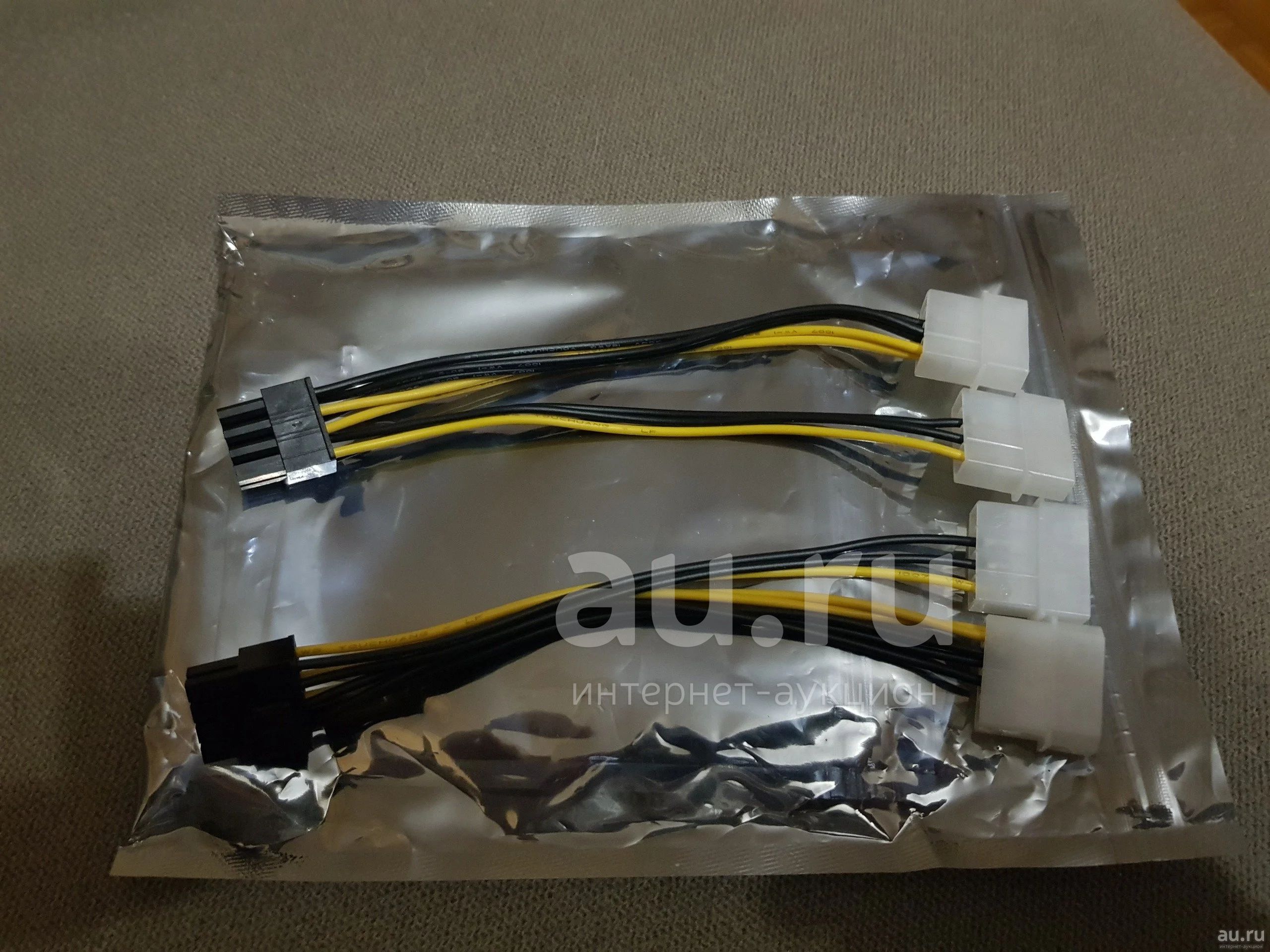 Новый переходник для видеокарты 2x Molex to PCI-E 8pin — купить в ...