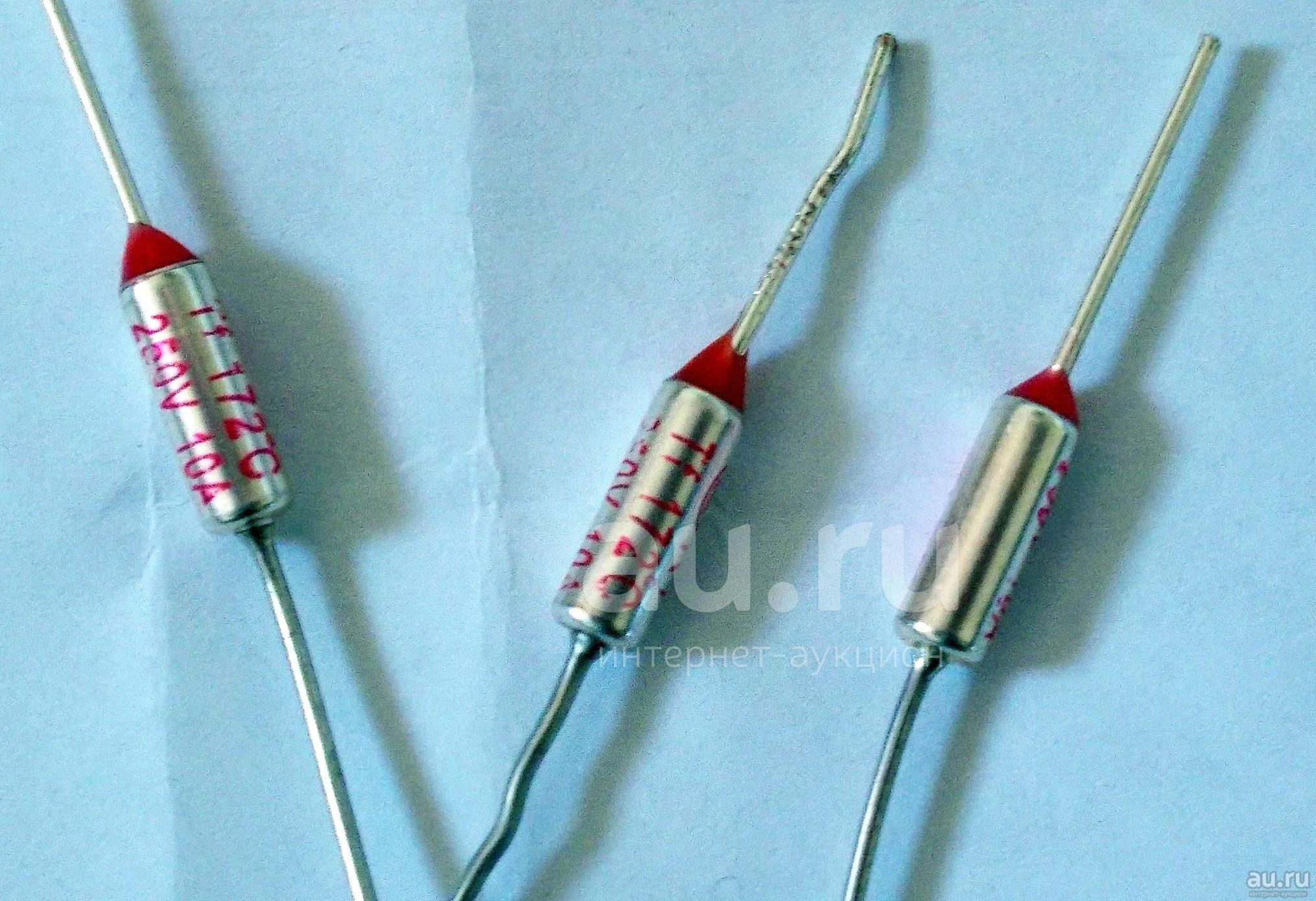 Термопредохранитель для мультиварки 10 ампер 172 градуса 3 штуки ...