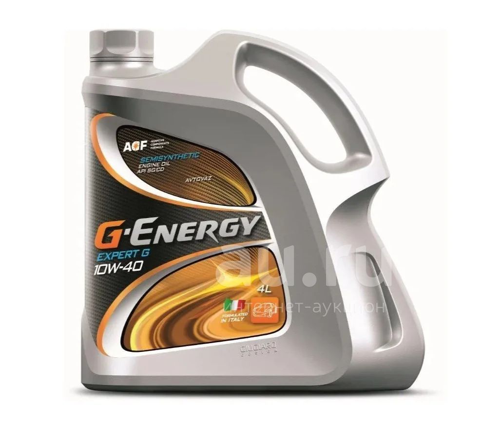 Масло моторное G-Energy Expert G 10w40 полусинтетика 4 литра — купить в ...