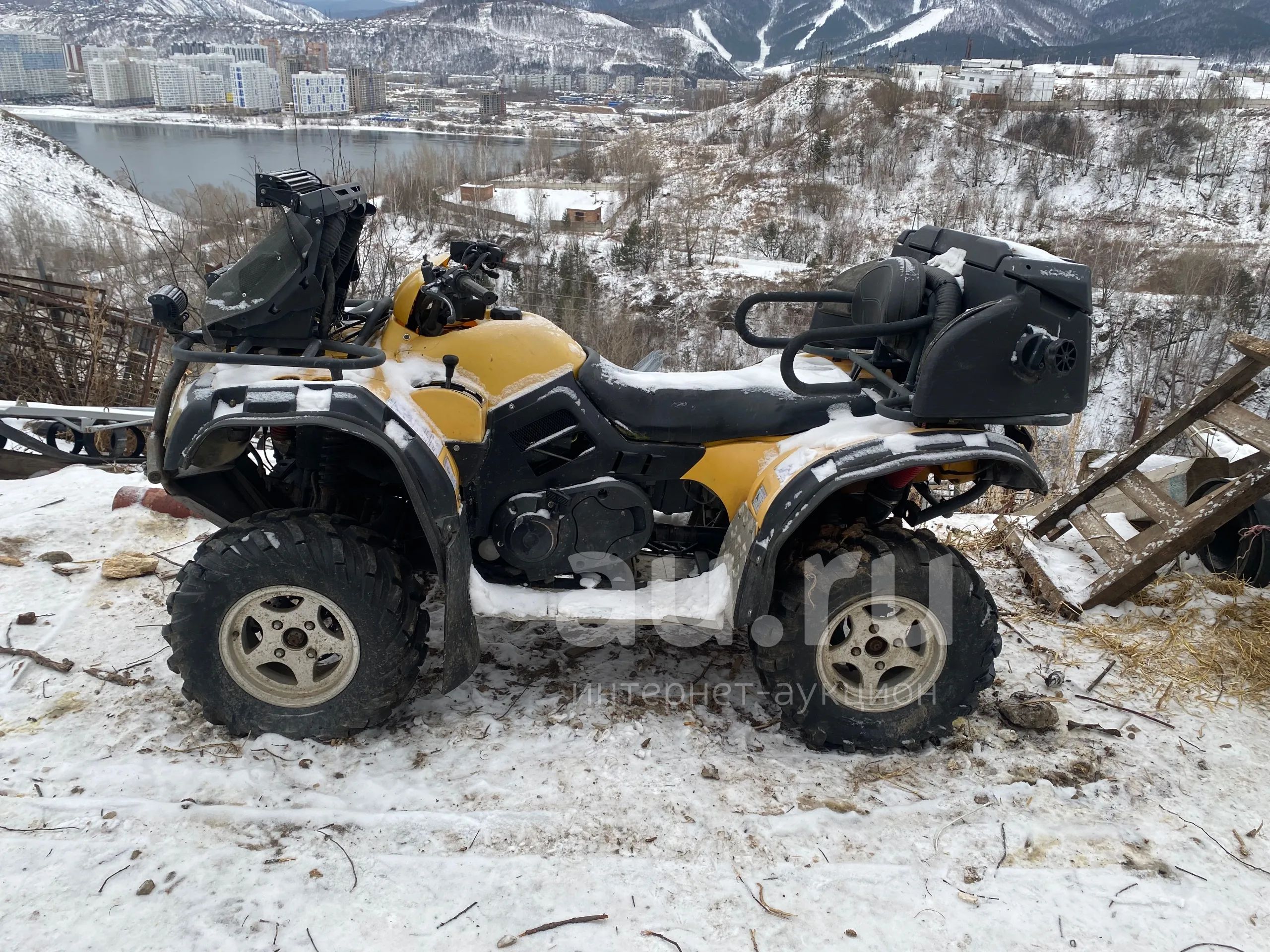 Квадроцикл Cf moto 500 2a — купить в Красноярске. Состояние: Б/у ...