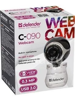 Новая Веб камера с микрофоном Defender C-090 usb webcam web camera ...