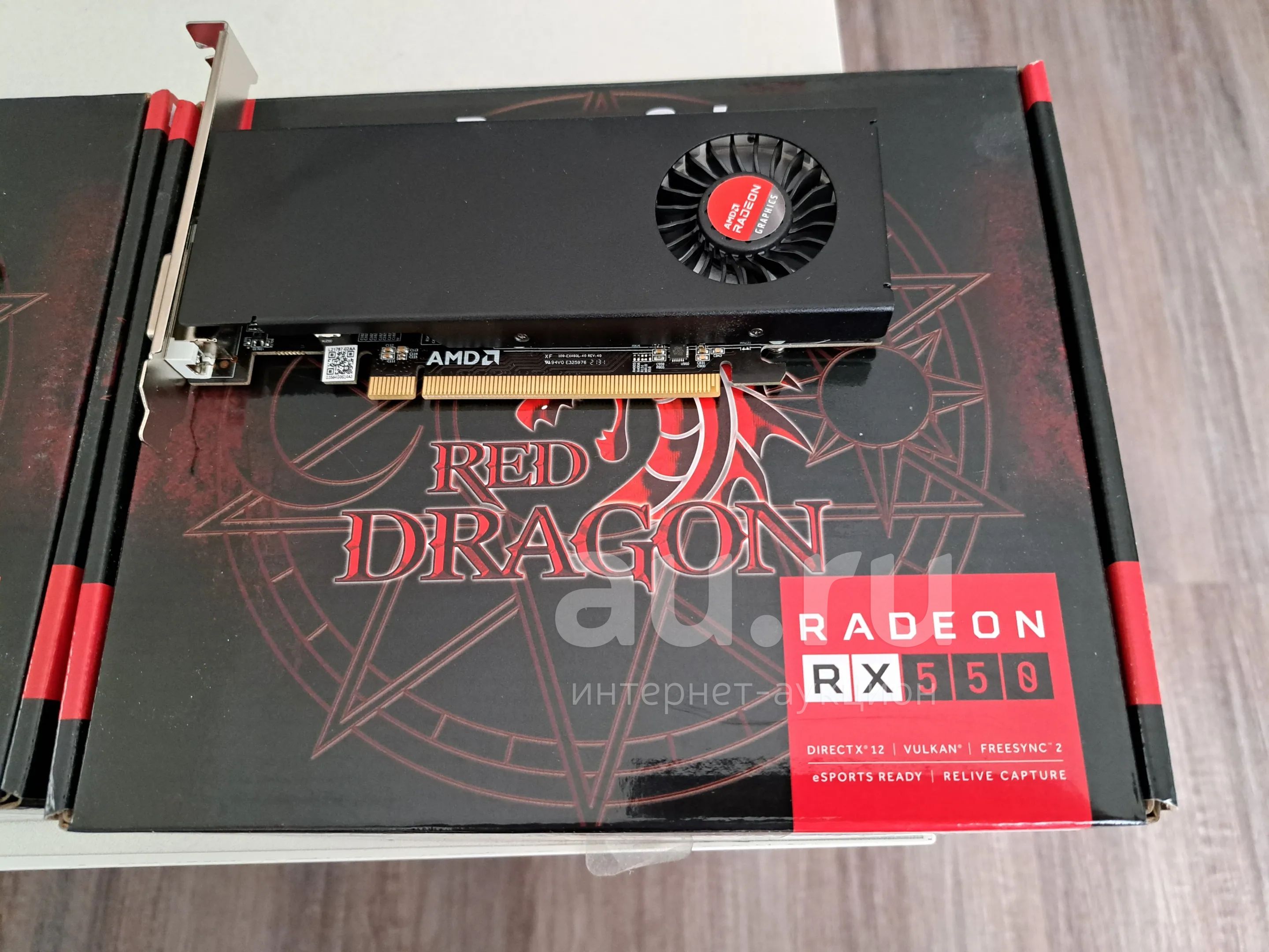 PowerColor AMD Radeon RX 550 Red Dragon LP [AXRX 550 4GBD5-HLE ...