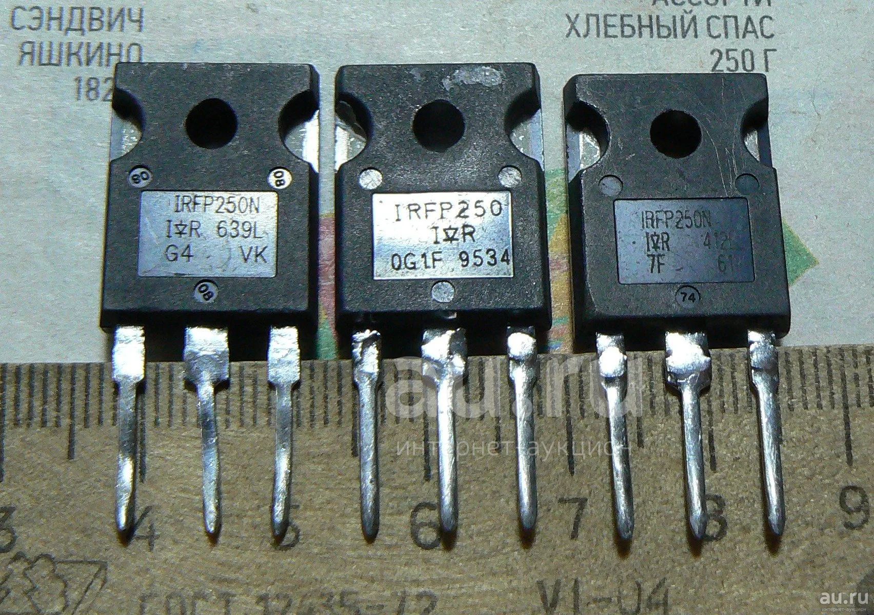 Полевой транзистор, ключ, Mosfet N-канальный IRFP250N (IRFP250NPBF ...