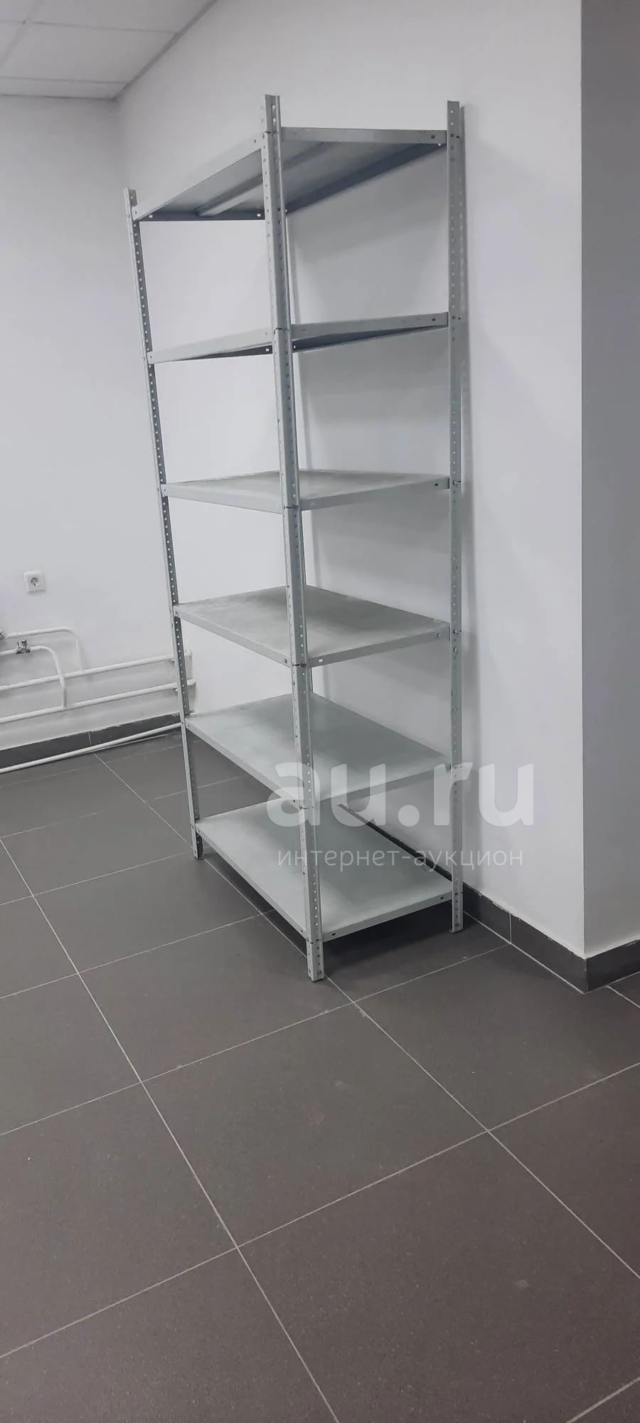стеллаж металический — купить в Красноярске. Состояние: Б/у. Полки ...