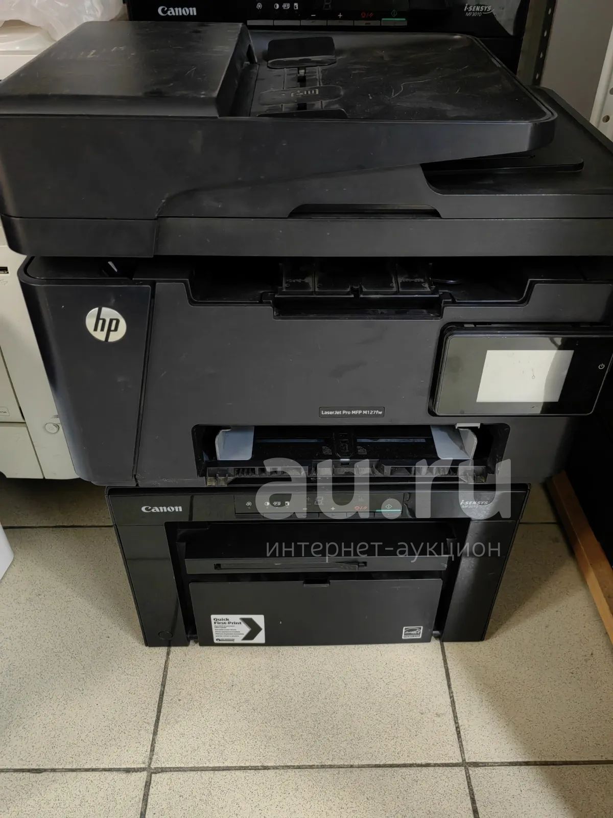 5 МФУ HP M1132, HP M127fw, Canon MF 3010 3 Шт Неисправны — Купить.