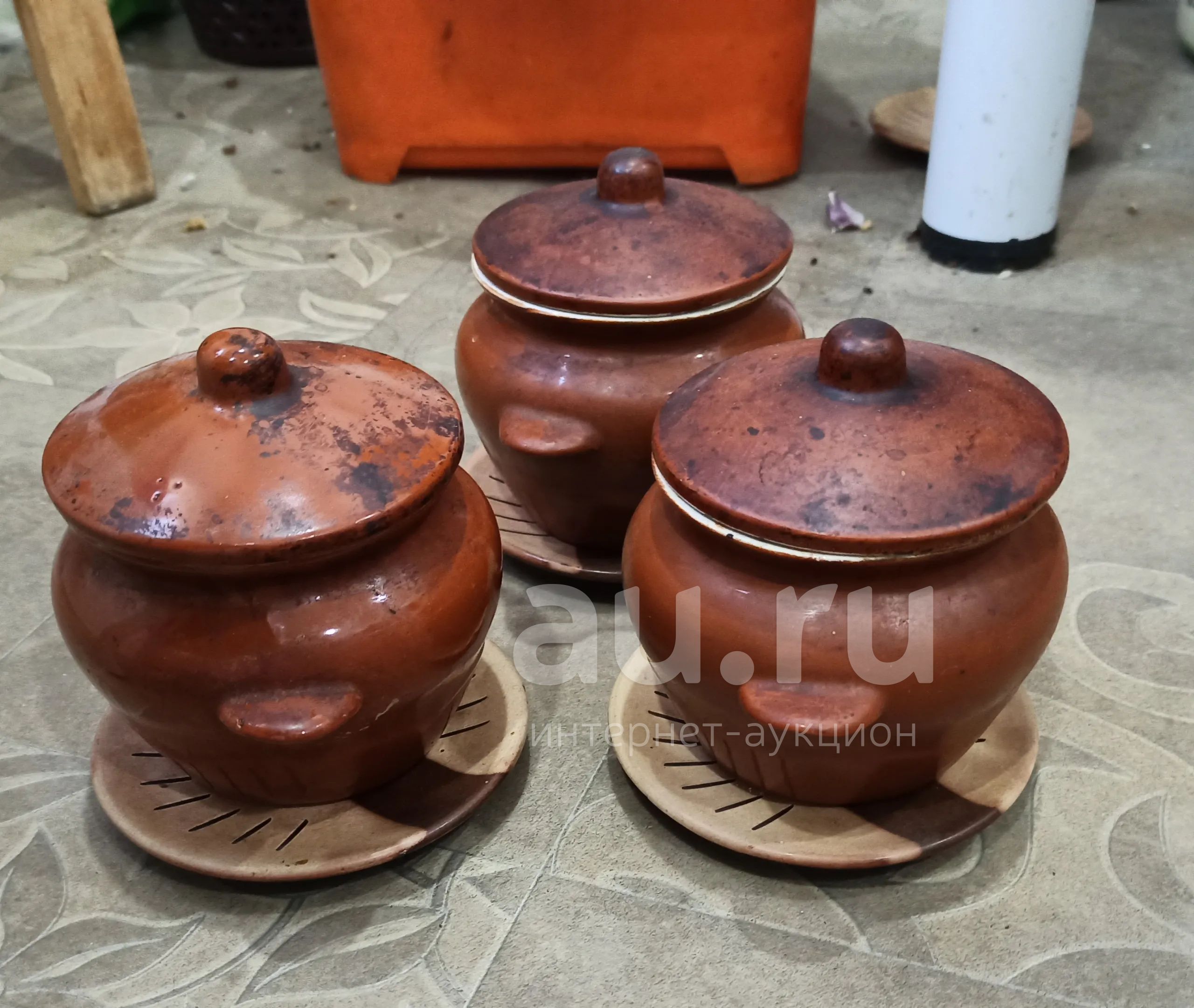 Горшочки для запекания — купить в Красноярске. Состояние: Б/у. Кухонные ...