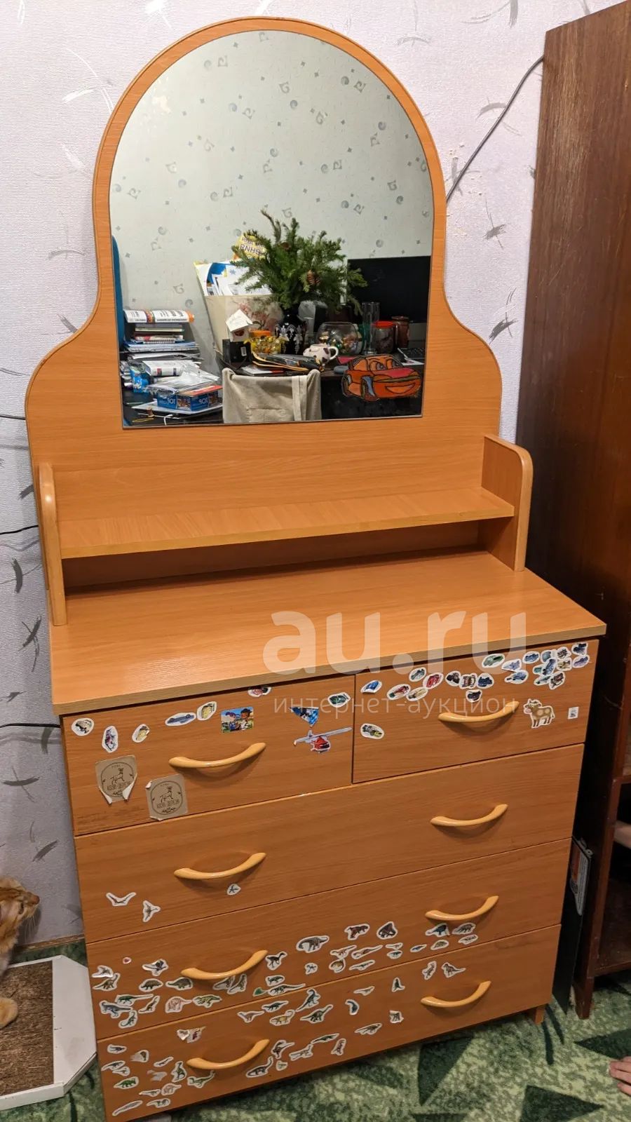 Комод с зеркалом — купить в Красноярске. Состояние: Б/у. Комоды на ...