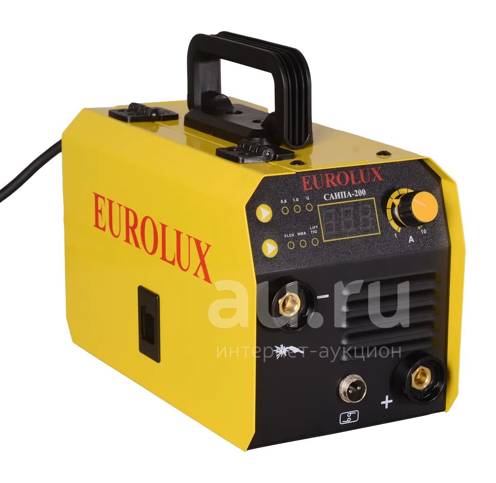 Полуавтомат сварочный сварка без газа Eurolux САИПА-200 (230 В, 20-200 .